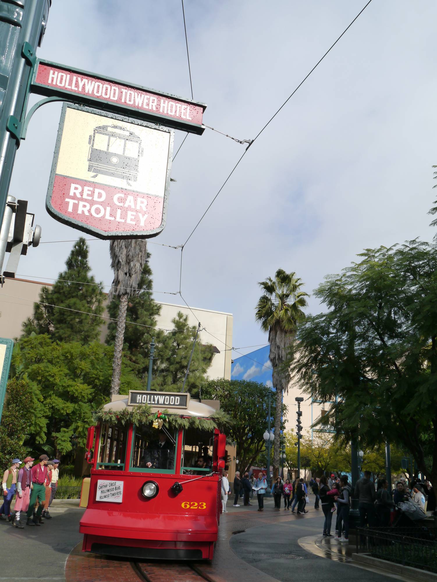 California Adventure - Red Car Trolley