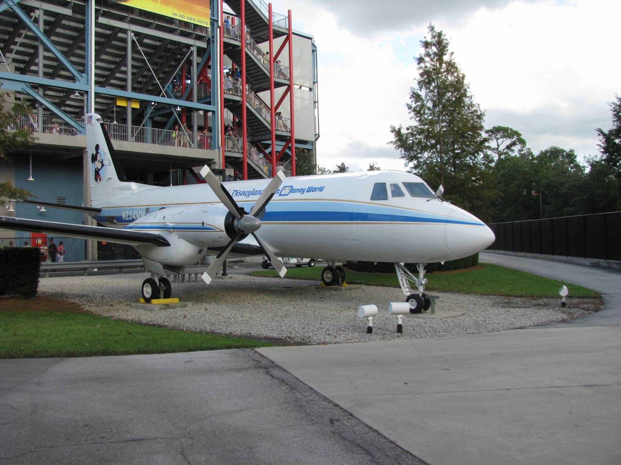 Hollywood Studios Backlot Tour - Walt Disney's Airplane - The Mouse