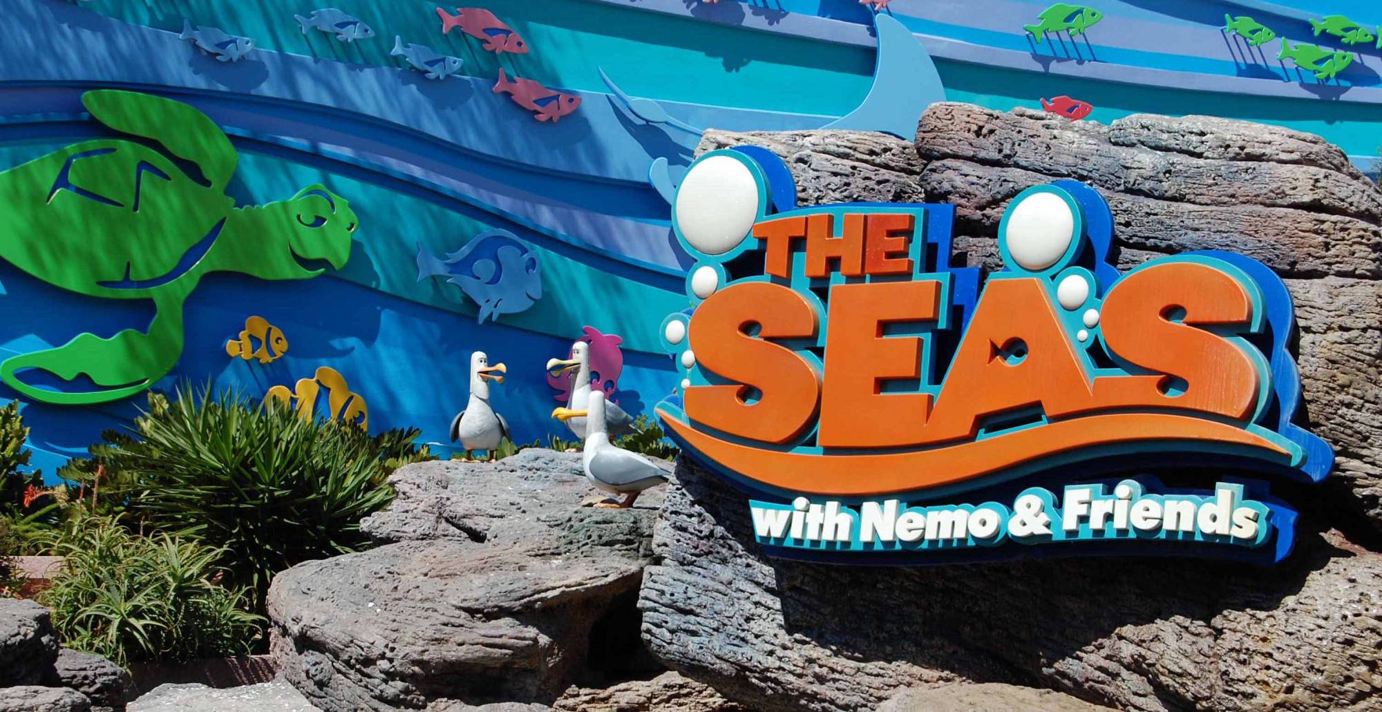 The Seas with Nemo &amp; Friends Entrance