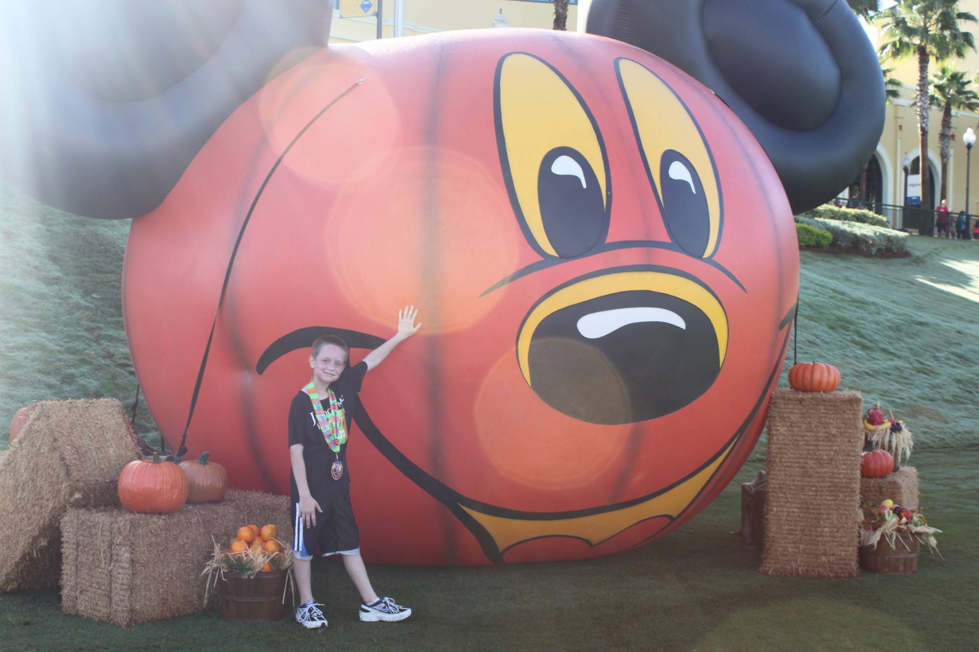 Tower of Terror Kids Race Pumpkin Mickey