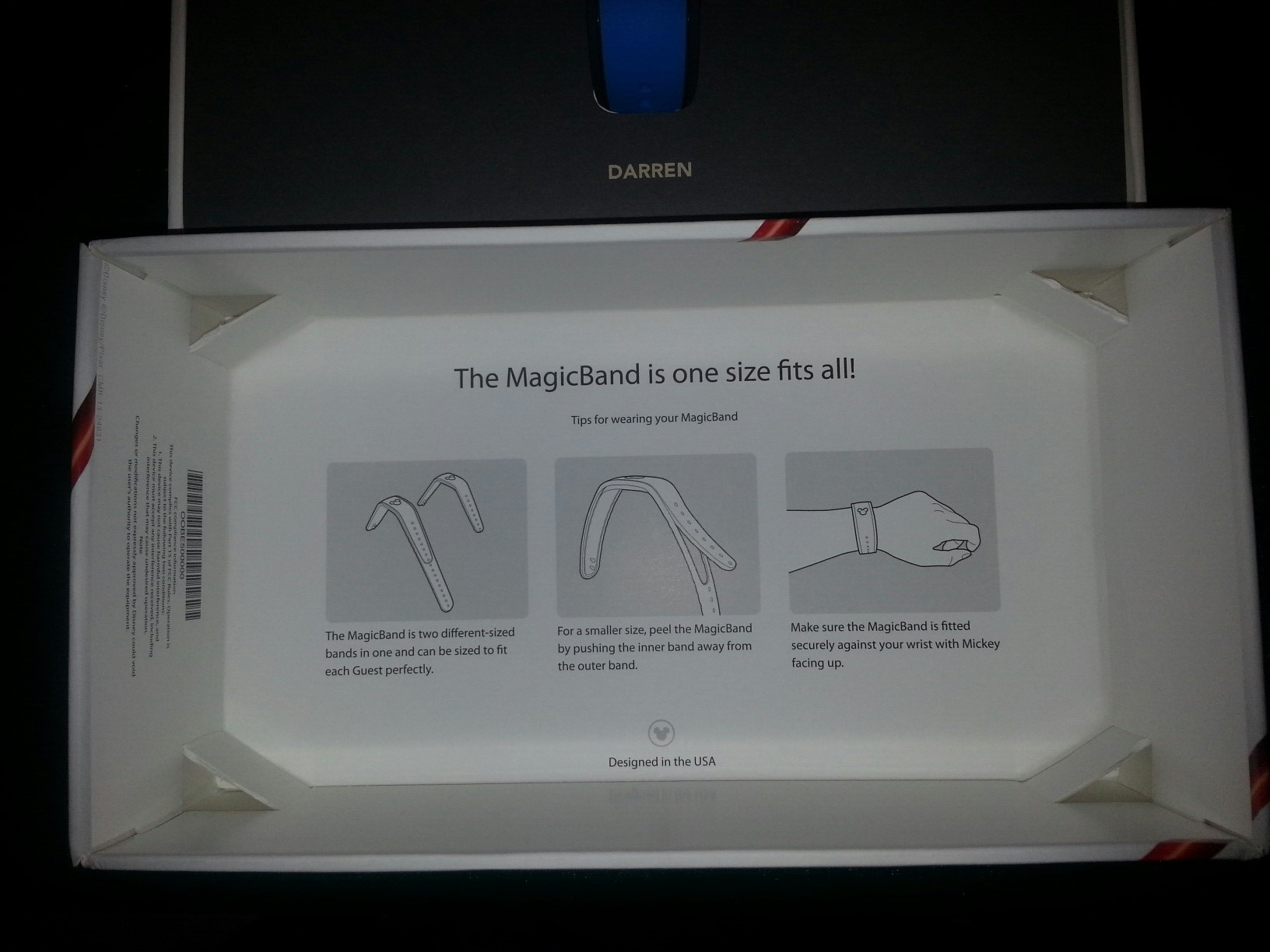 Magicband box instructions