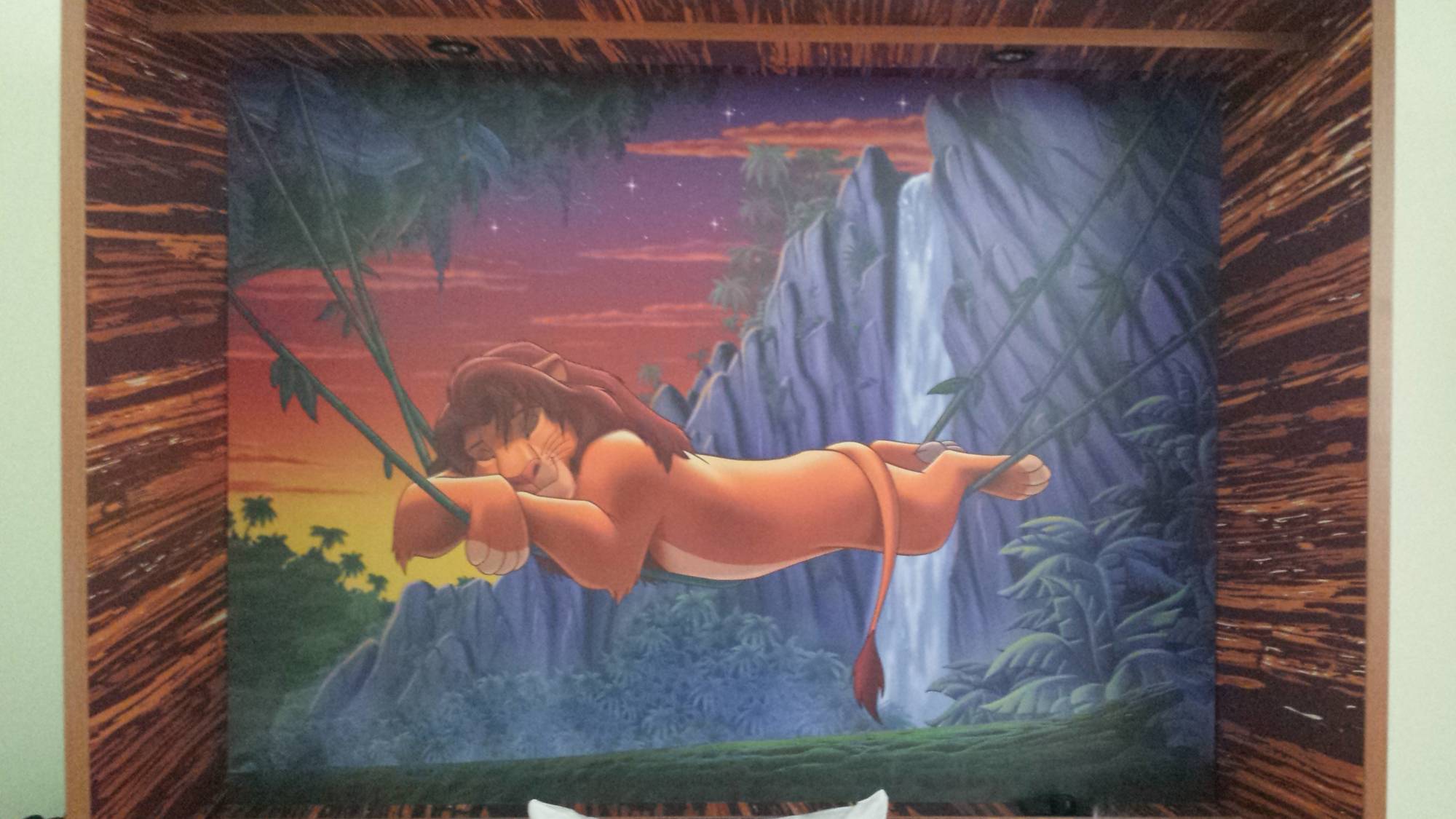 Art of Animation Lion King wall art