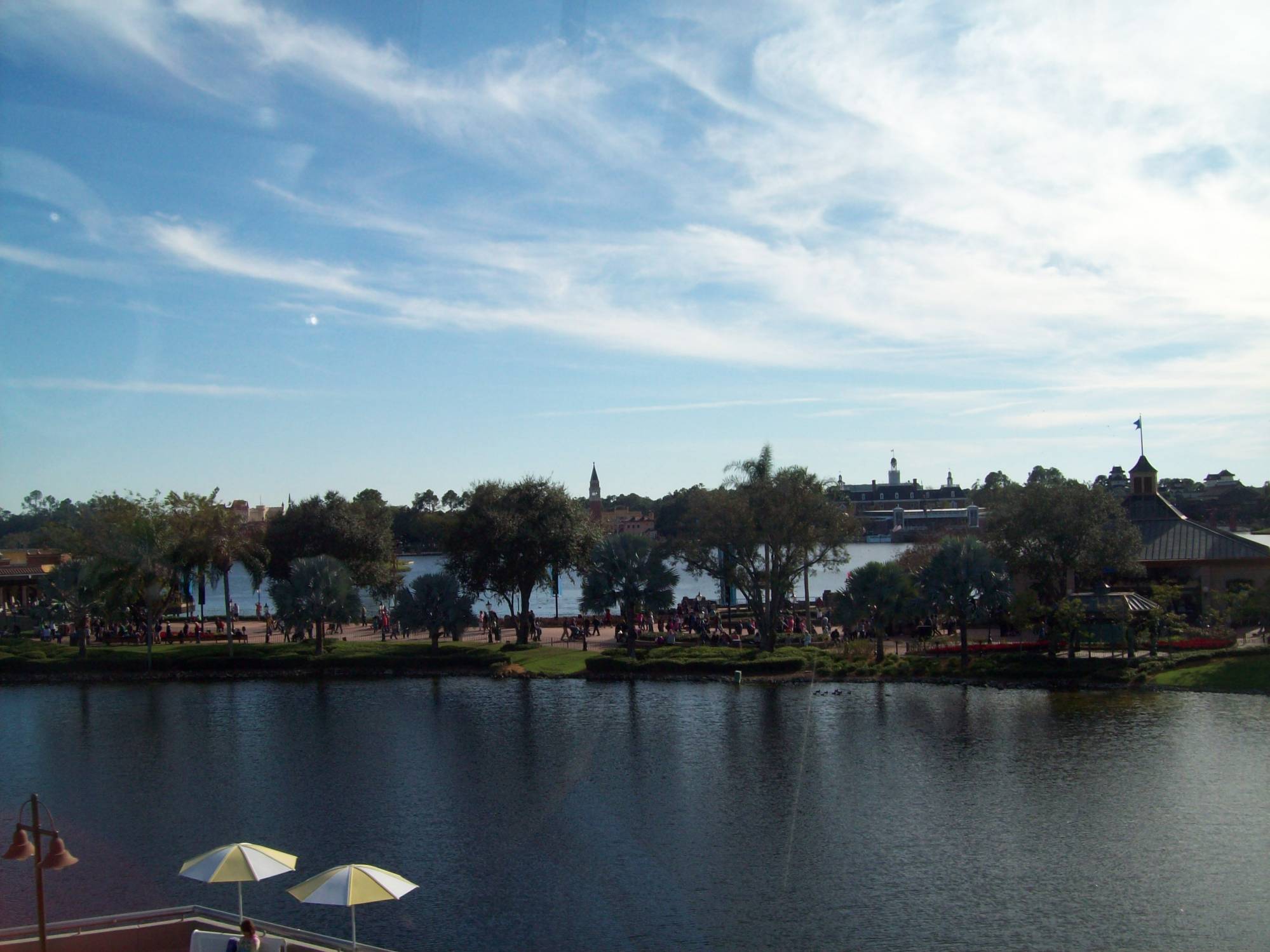 Epcot - World Showcase from monorail