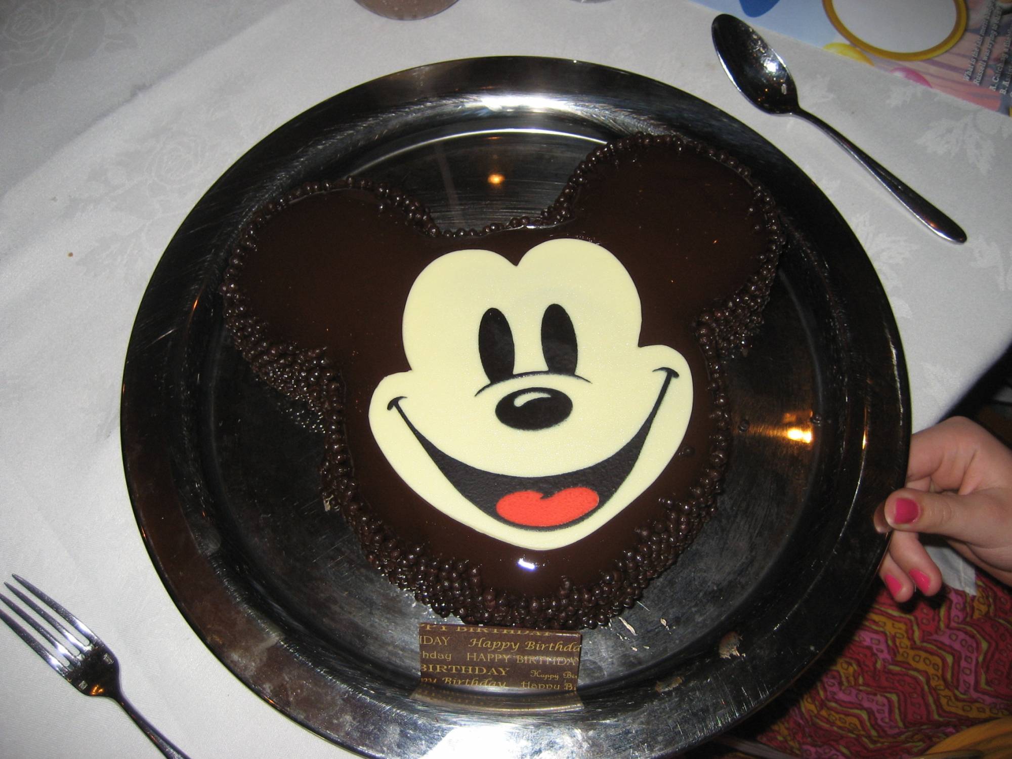 Mickey Birthday cake on the Magic