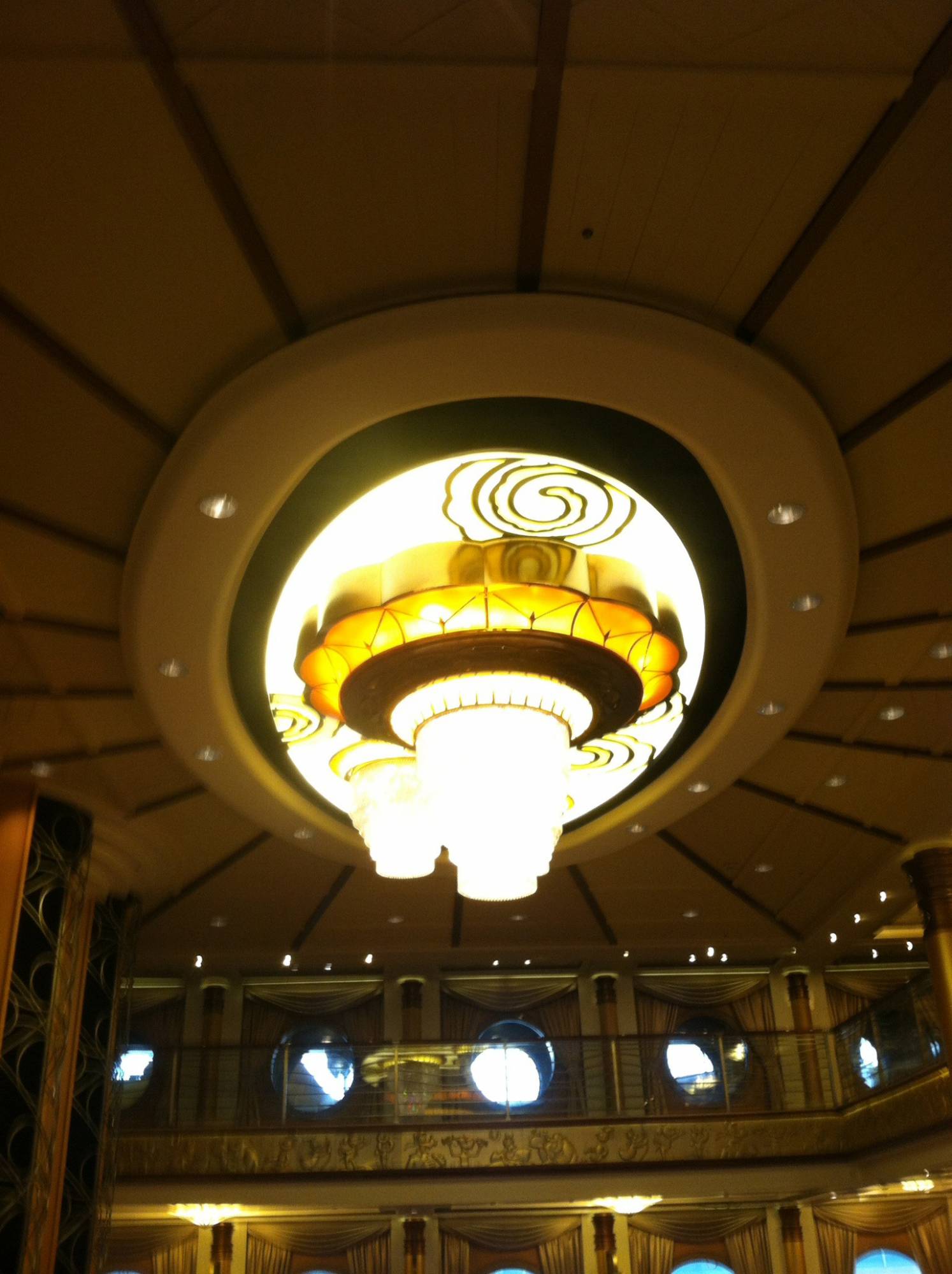 Chandelier Rays - Disney Magic