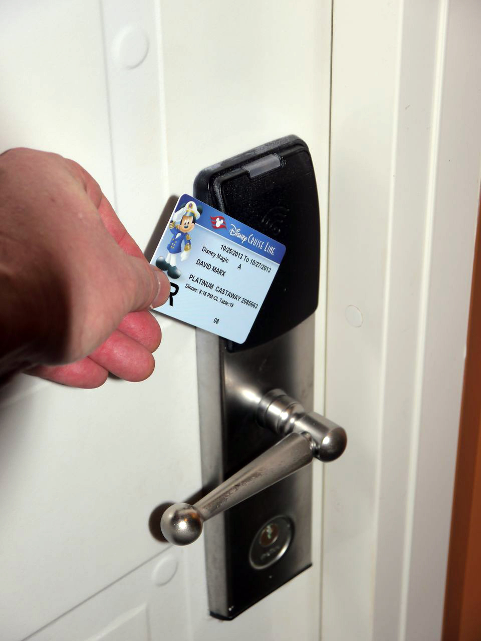 RFID Locks for Stateroom Doors - Disney Magic