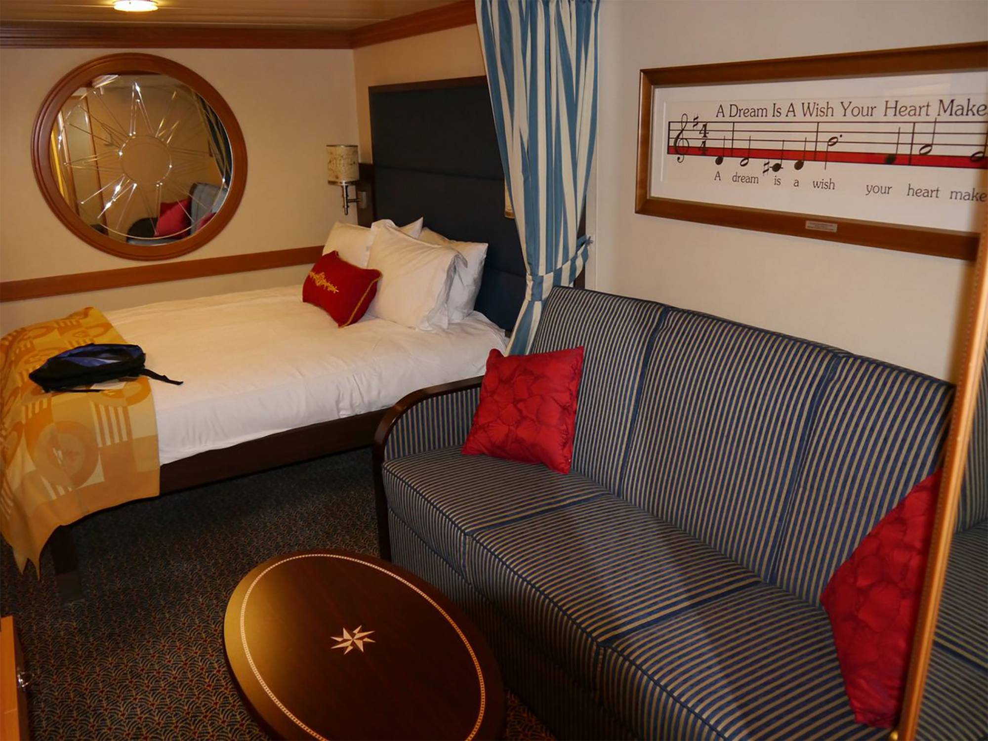 Inside Stateroom - Disney Magic