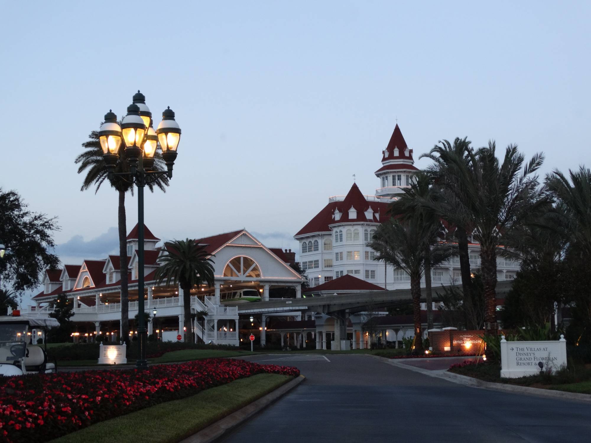 Grand Floridian - entrance