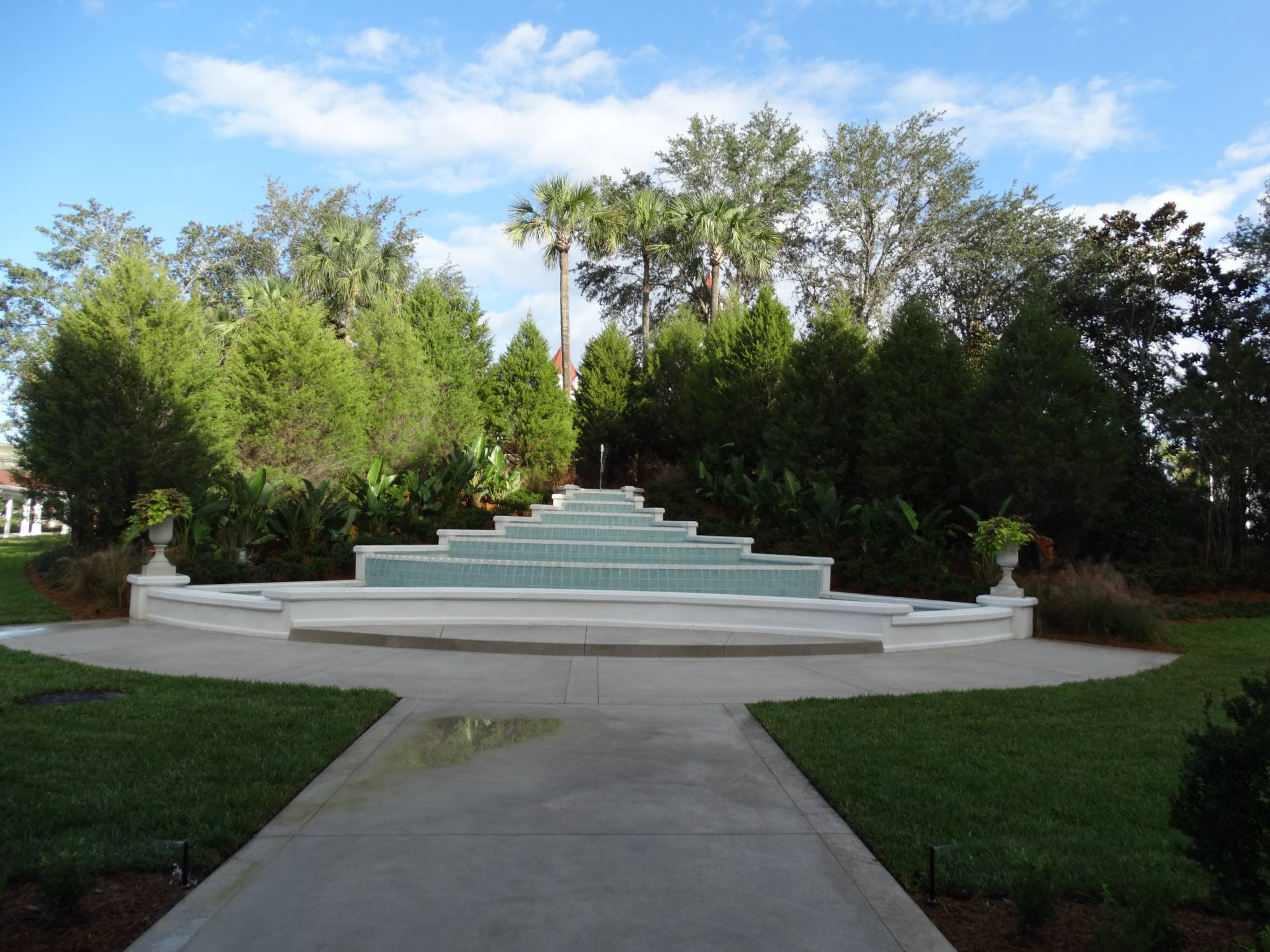 Grand Floridian Villas - water feature