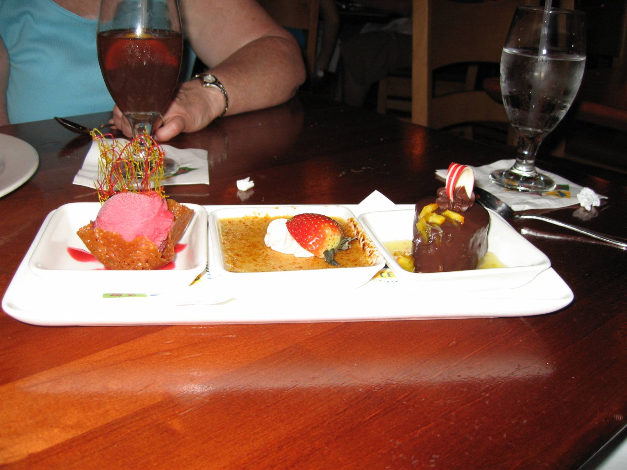 Epcot - Canada Le Cellier dessert