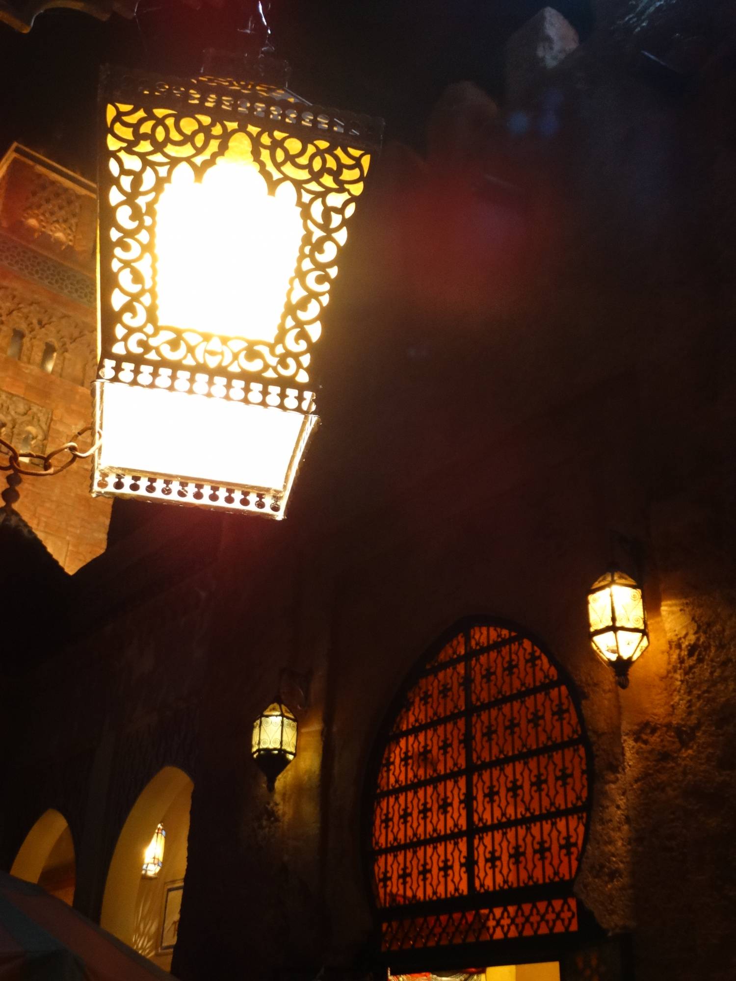 Epcot - Morocco at night