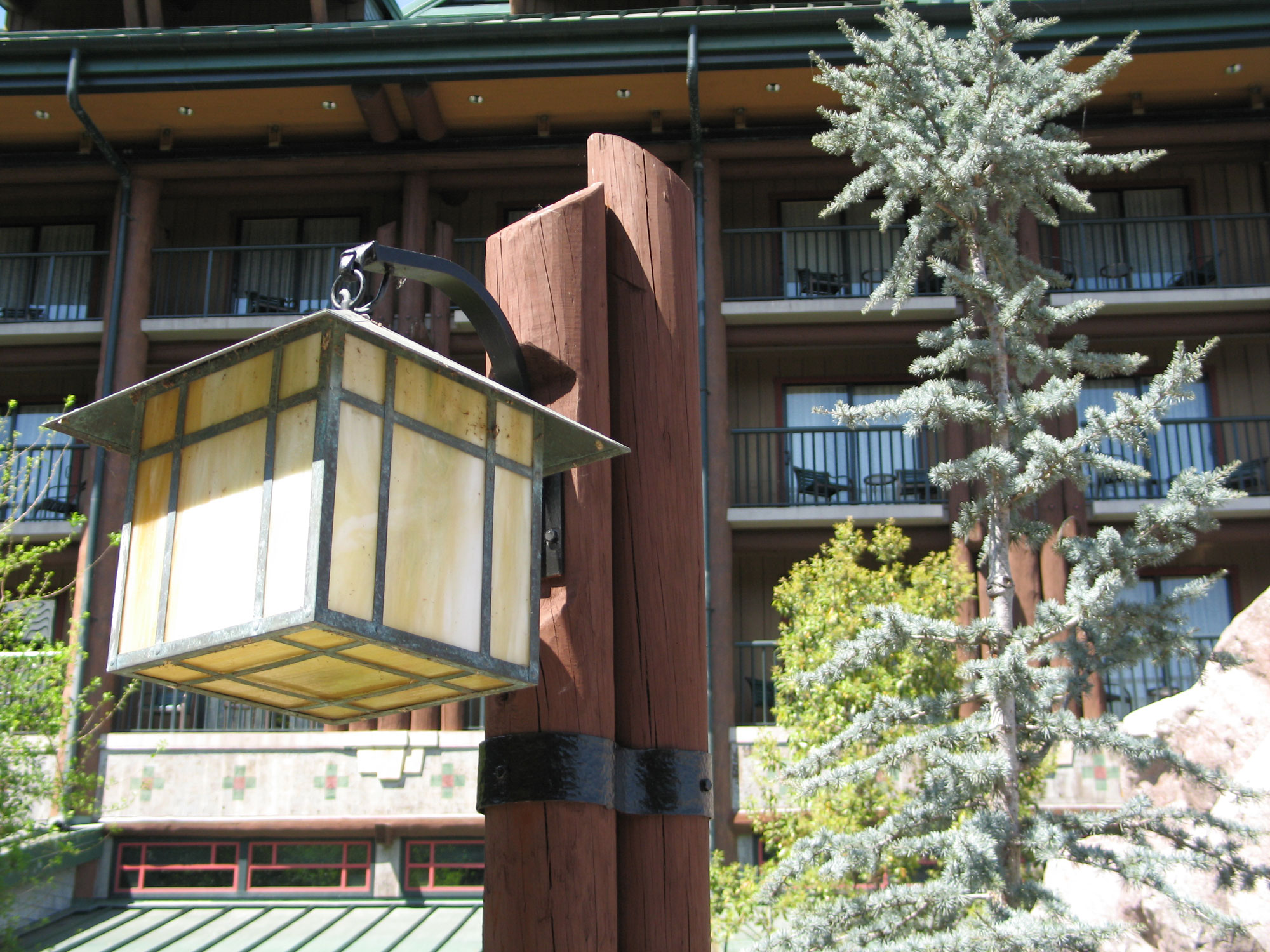 Wilderness Lodge exterior detail