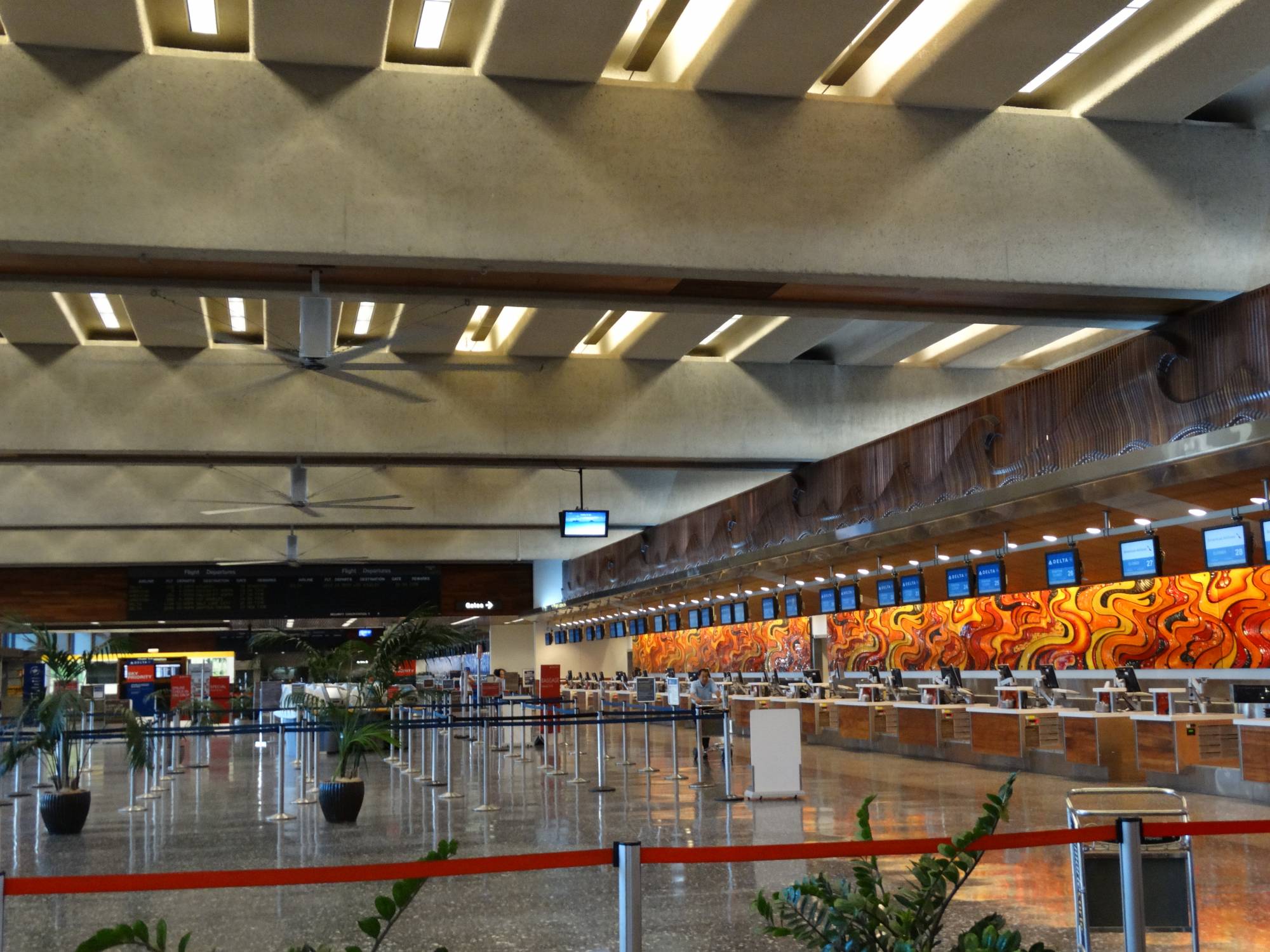Honolulu Airport - terminal