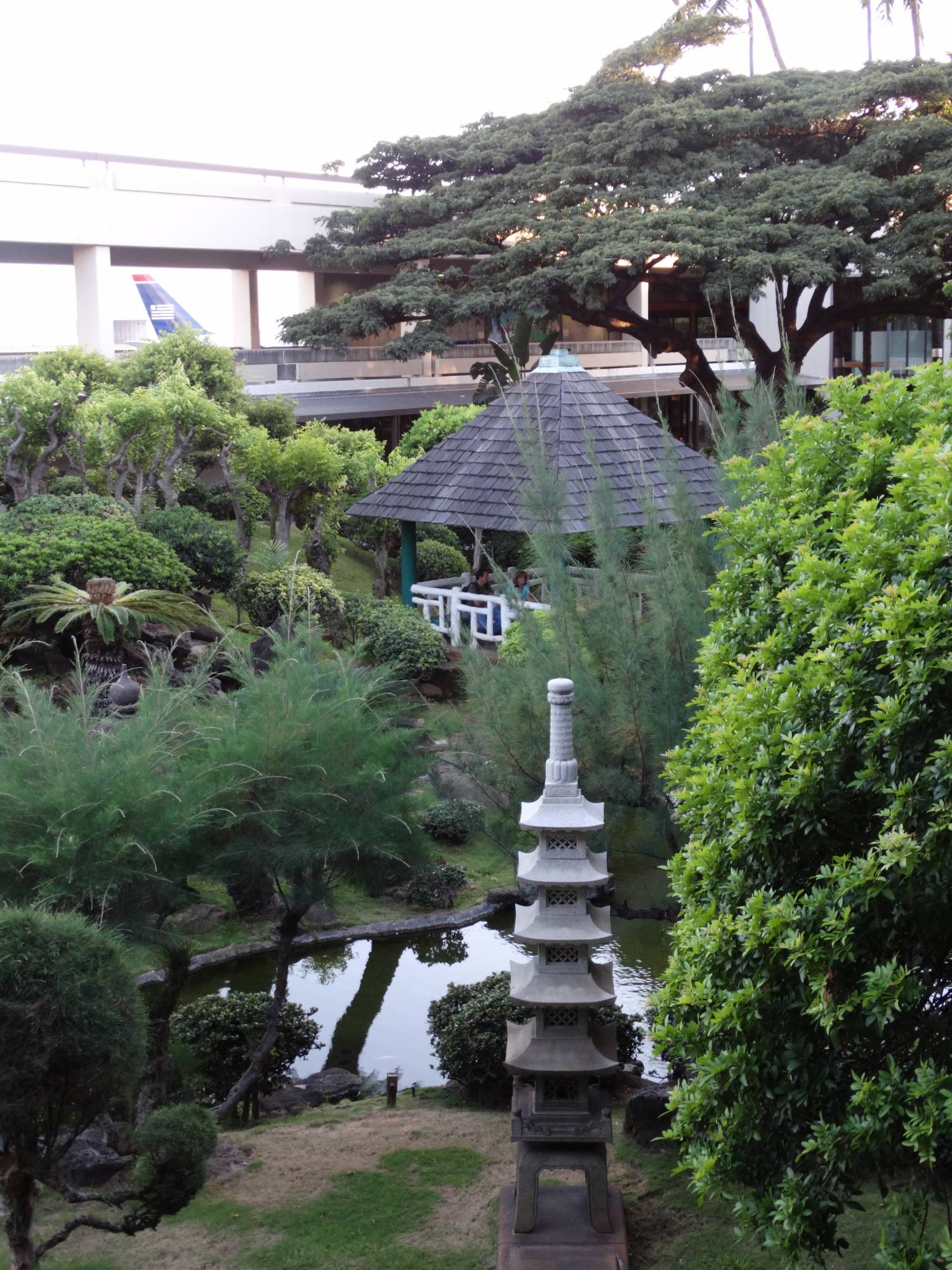 Honolulu Airport - Japanese garden