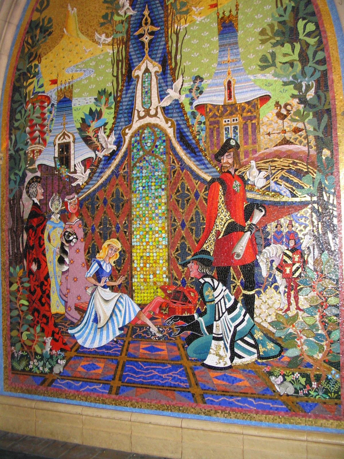 Magic Kingdom - Cinderella's Castle Mosaic