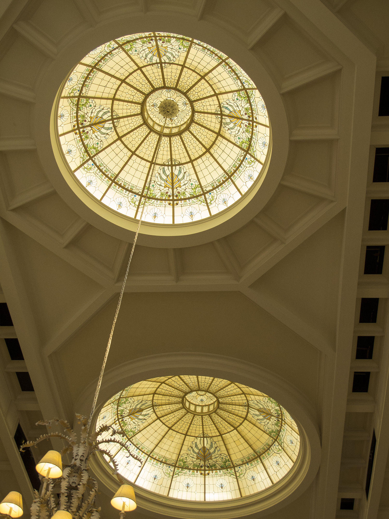 Grand Floridian lobby at Christmas