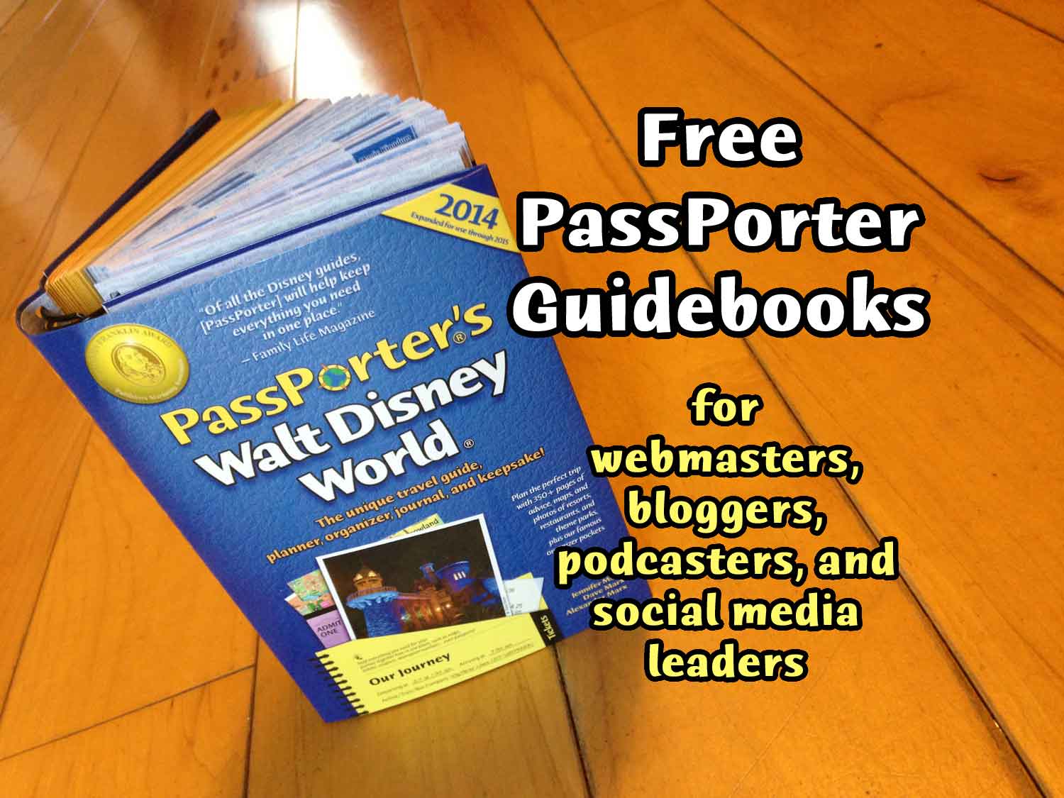 Free PassPorter Books for Web Leaders