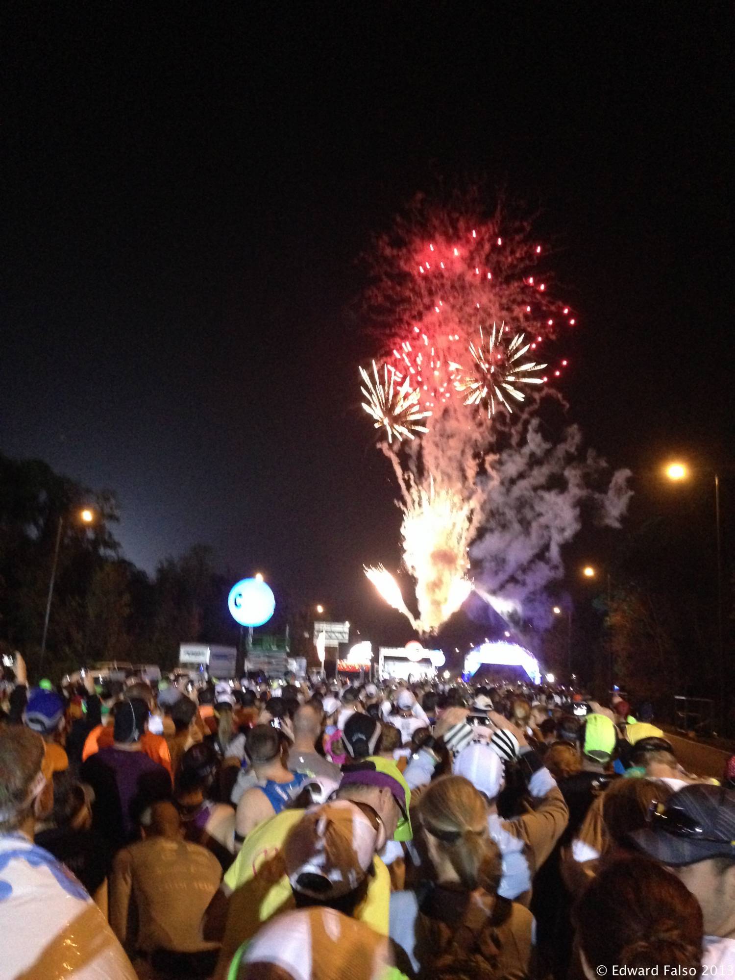 The 2014 Disney World Marathon - Start Corral