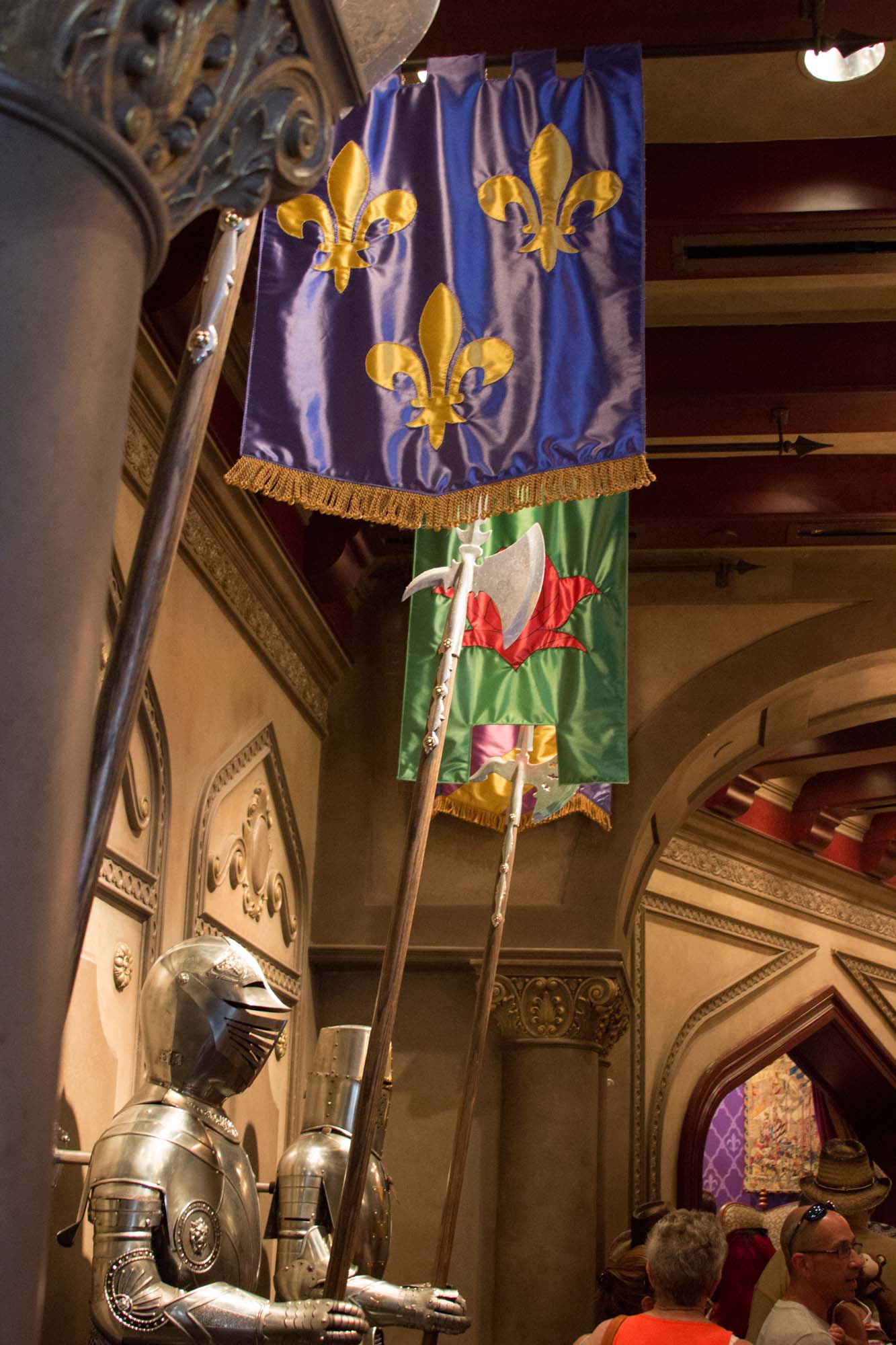 Fantasyland - Be Our Guest decoration