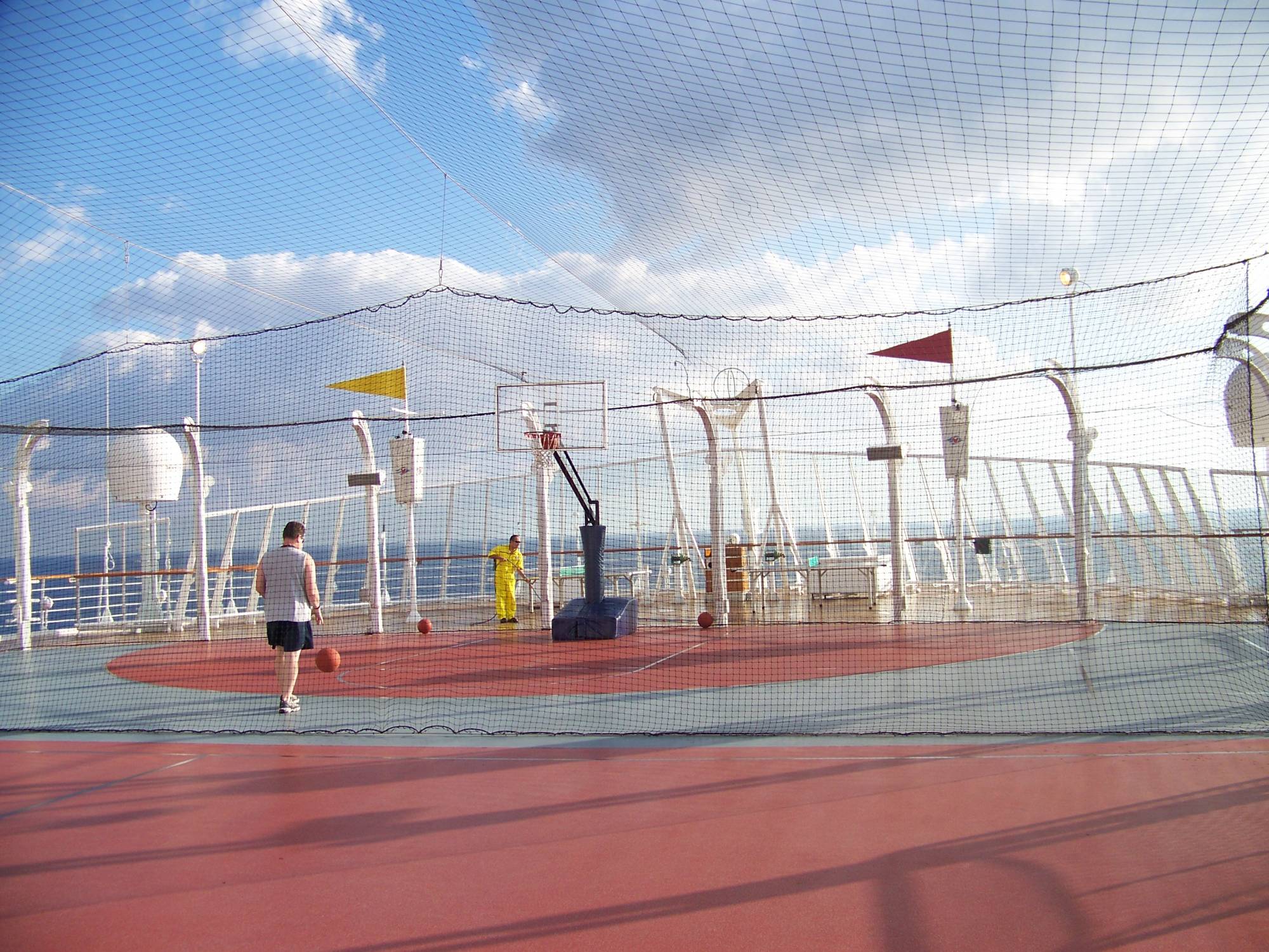 Disney Wonder Basketball Court