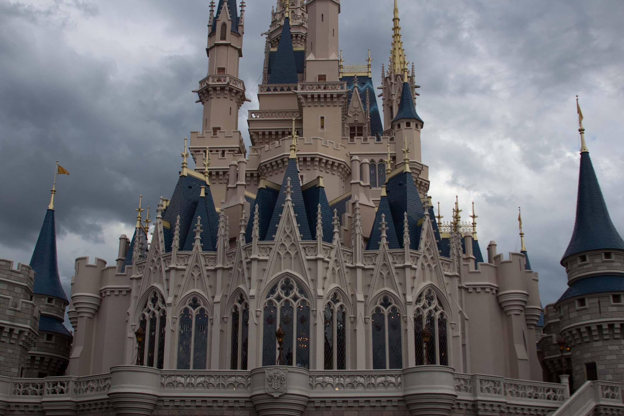 Fantasyland - Castle Windows of Cinderella's Royal Table