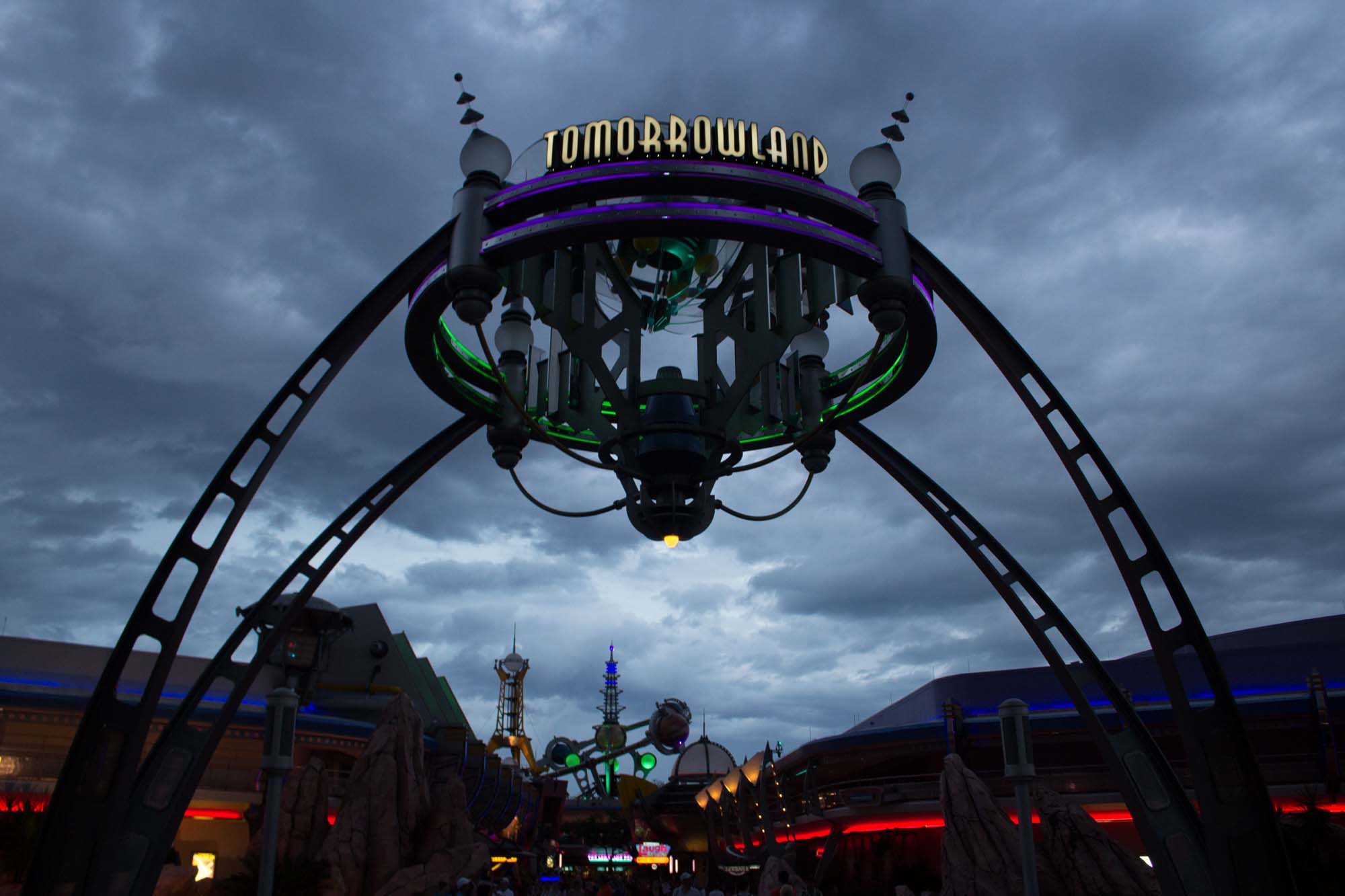 Tomorrowland - Entrance Sign