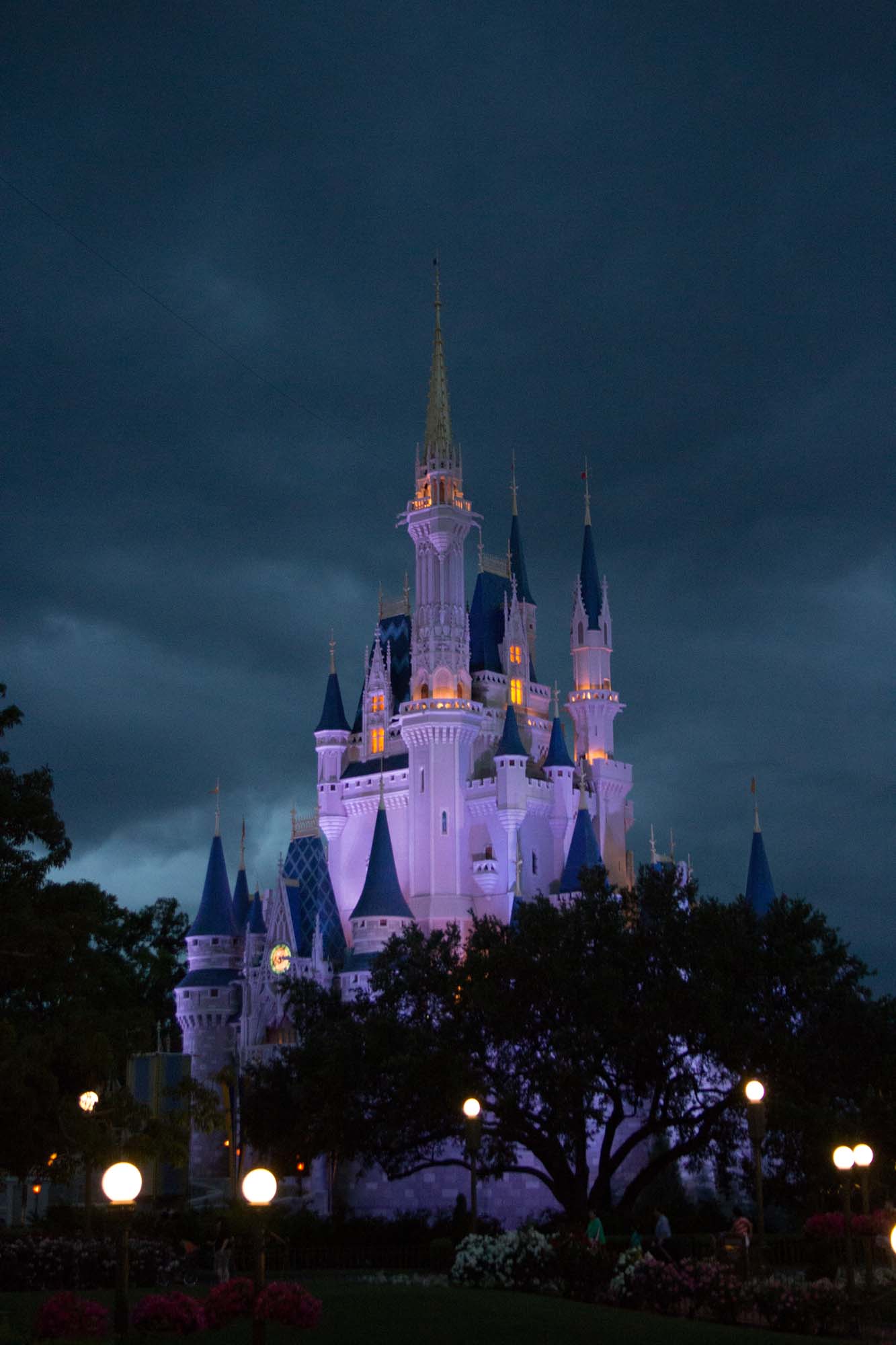 Main Street - The Castle at Dusk