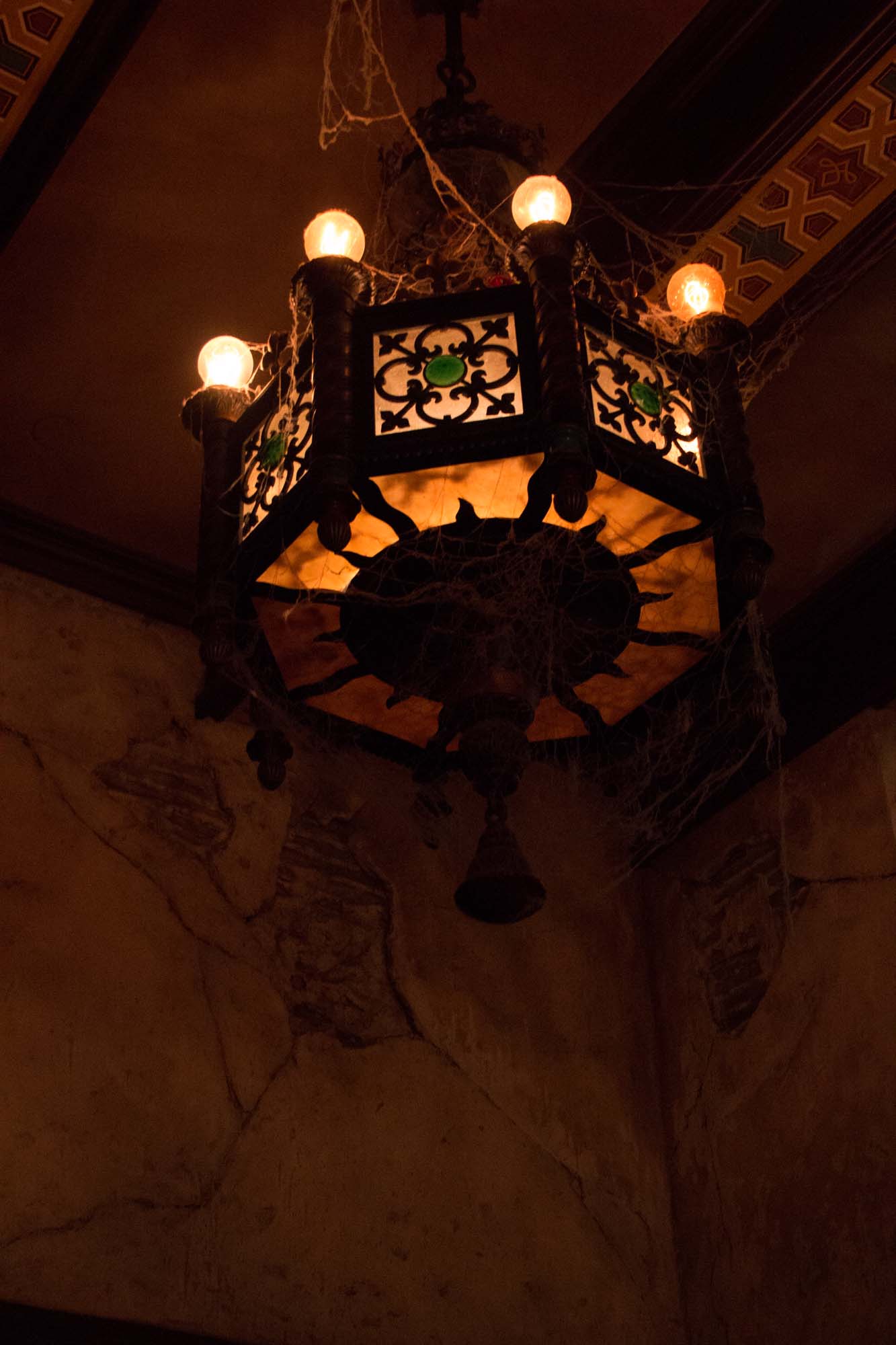 Sunset Blvd - Ceiling Light in The Tower of Terror