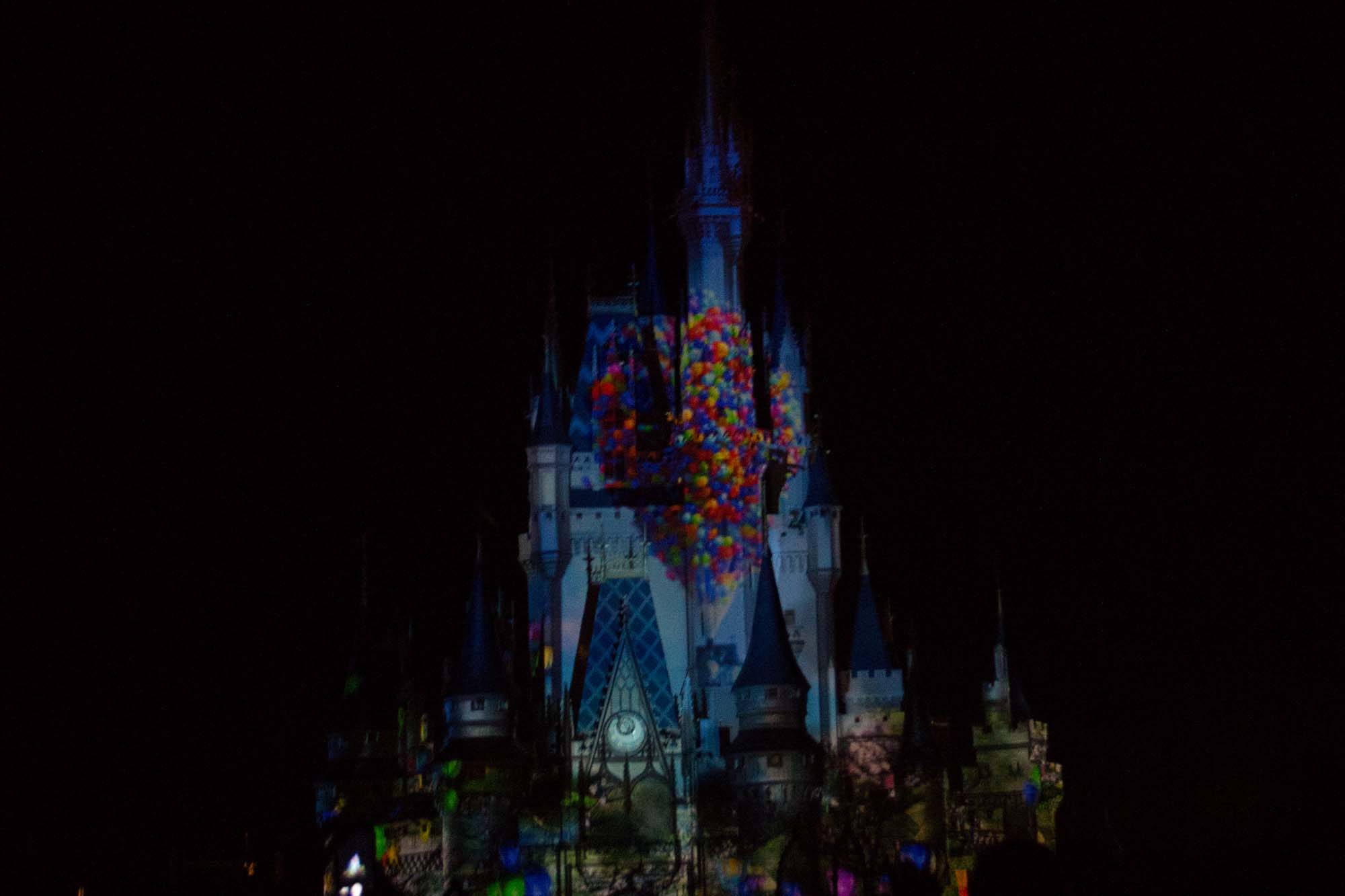 Celebrate The Magic - Balloons from Up Decorated Castle