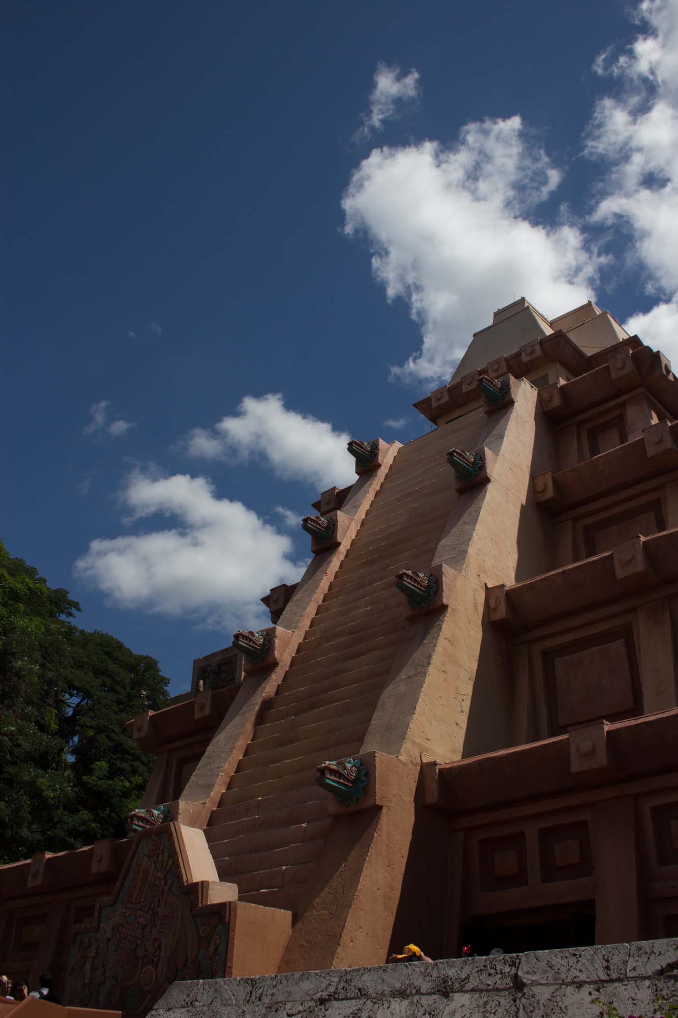 Mexico - front detail of Mexico Pavilion