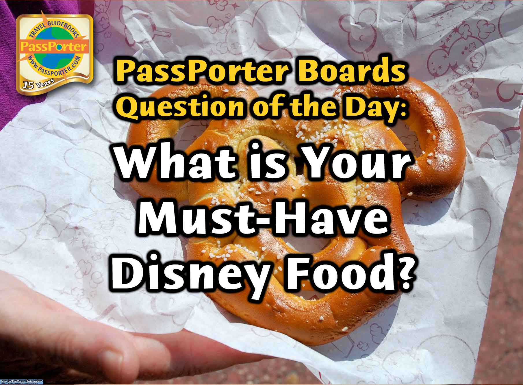 What is Your Must-Have Disney Food?