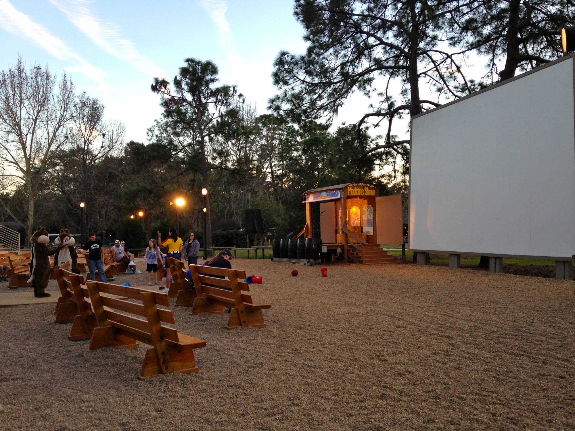 Chip 'n Dale's Campfire Sing-a-long at Fort Wilderness