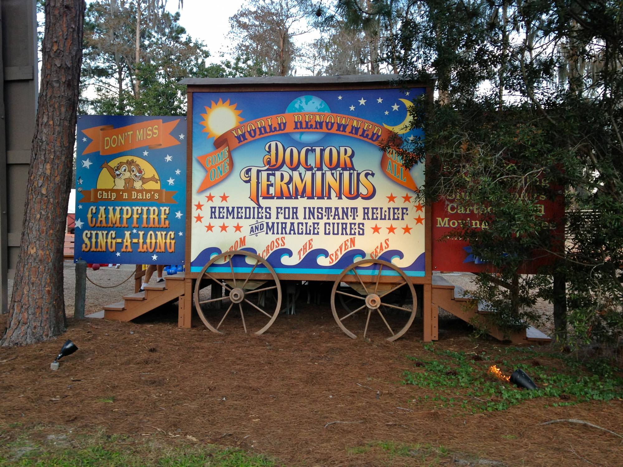 Chip 'n Dale's Campfire Sing-a-long at Fort Wilderness