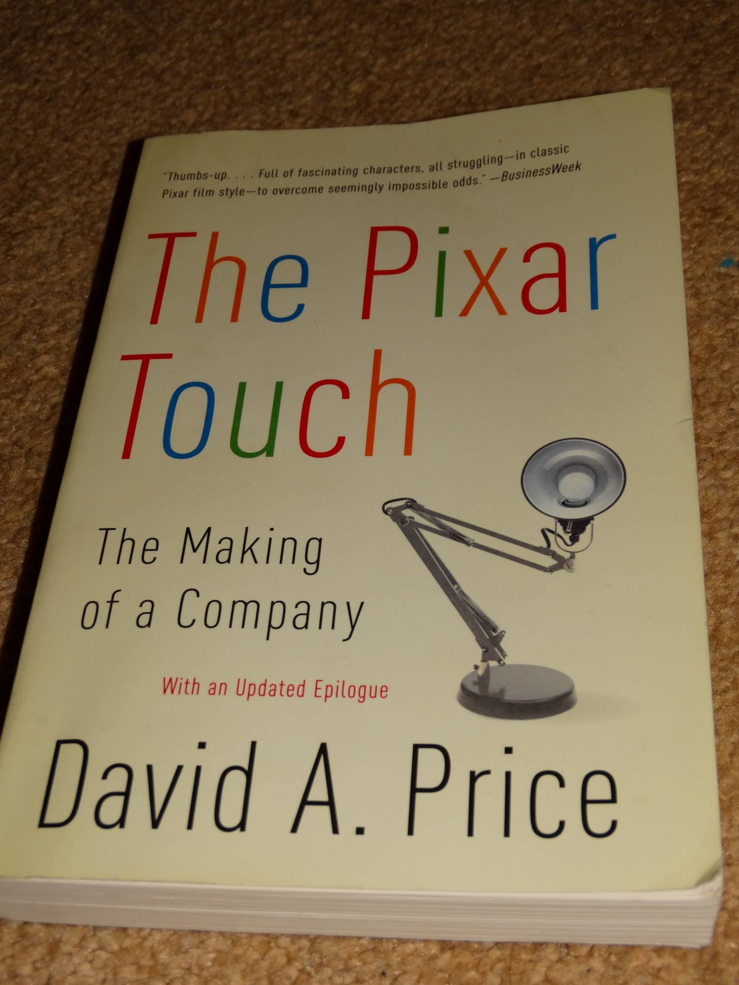 The Pixar Touch by David A. Prince
