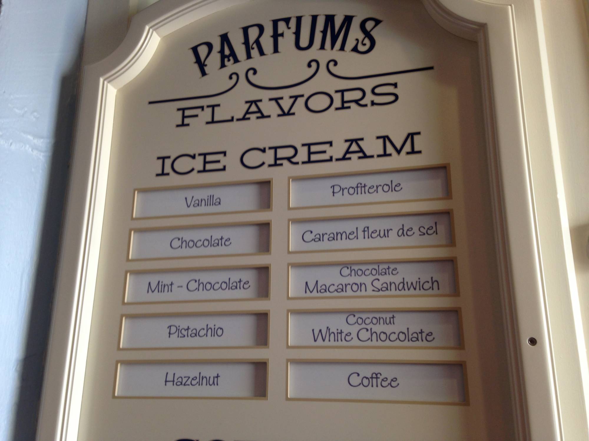 Ice Cream Flavors - Les Artisans des Glaces