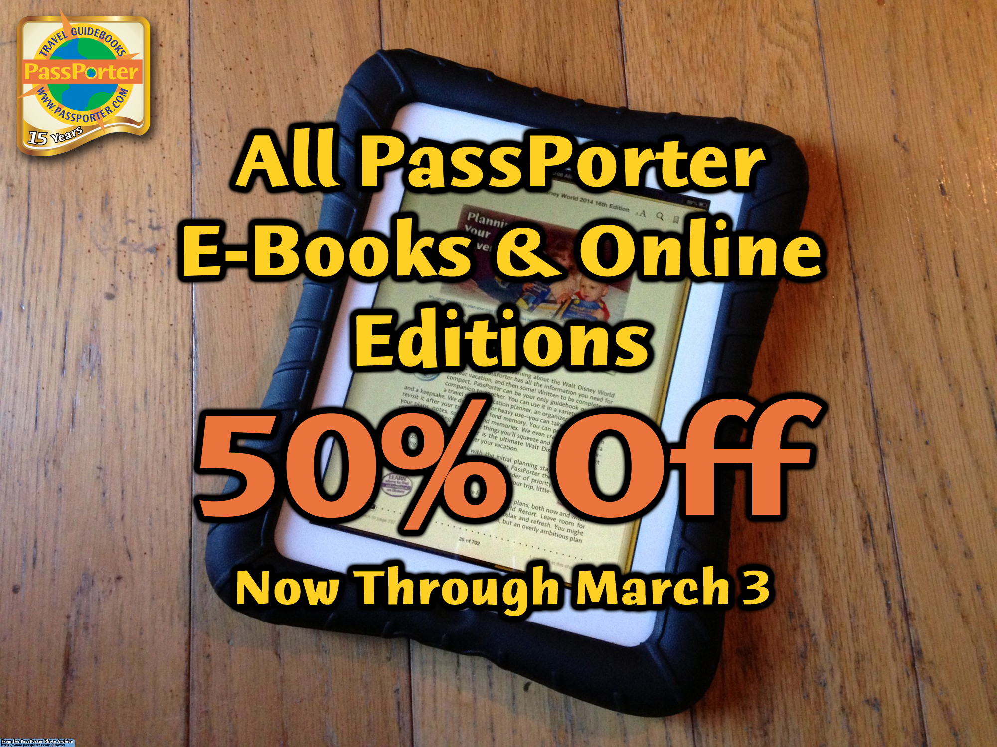 50% Off E-Books Until March 3