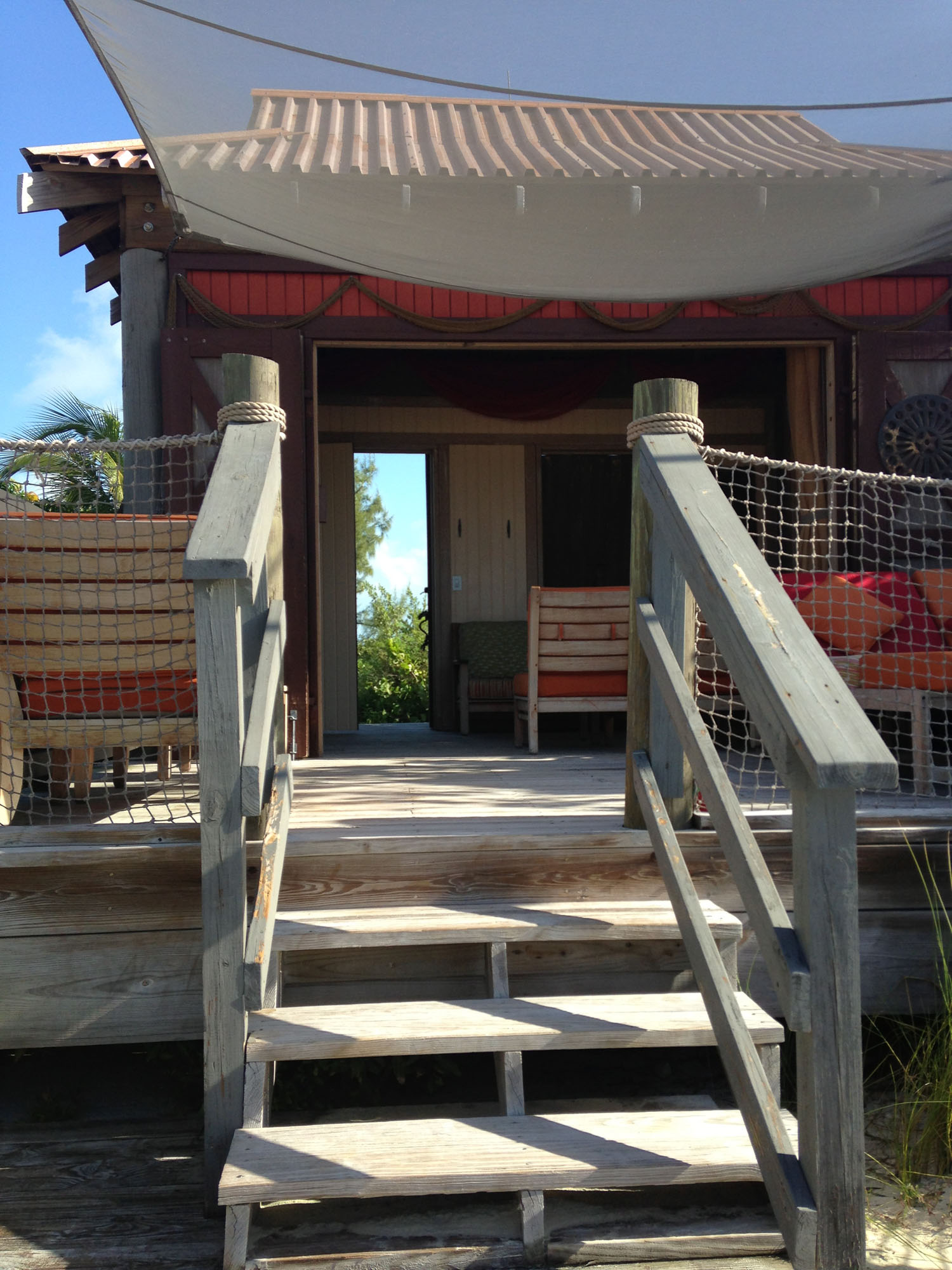 Cabana Stairs - Castaway Cay