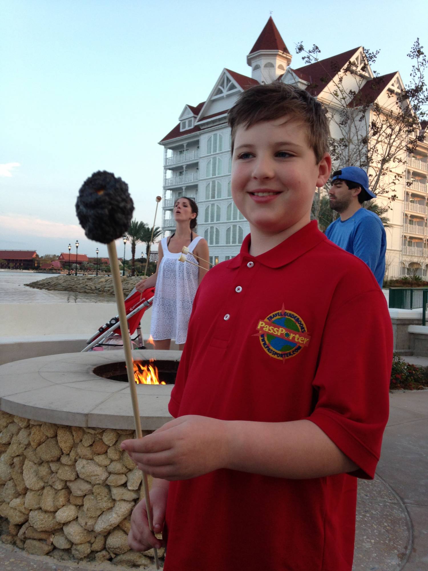 Campfire on Beach - Grand Floridian