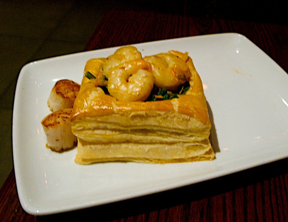 Be Our Guest - Sautéed Shrimp and Scallops in Puff Pastry