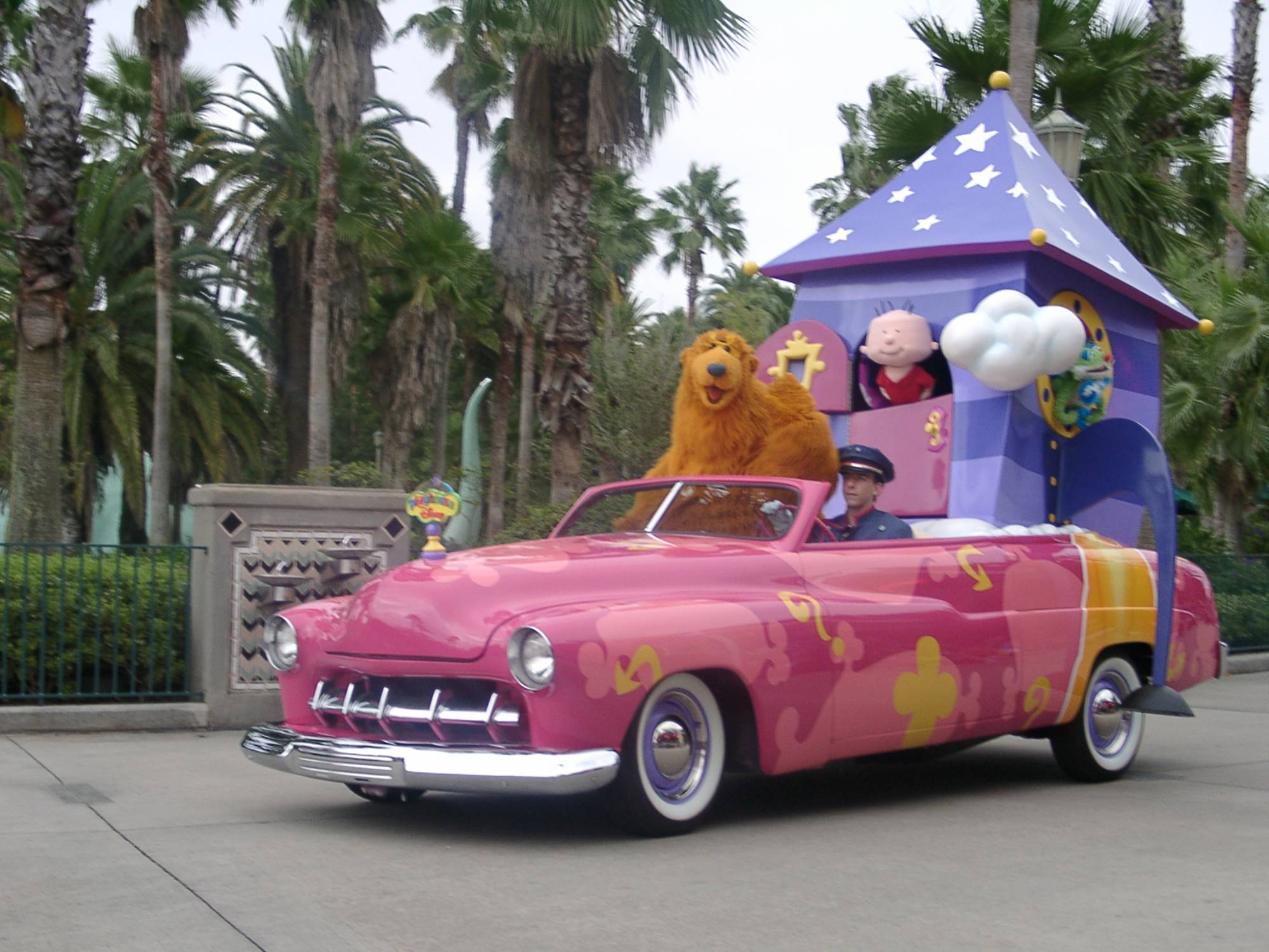 Look Back at Disney Stars and Motor Cars Parade