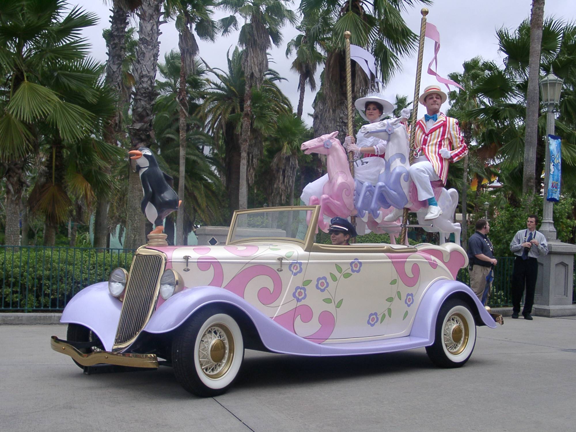 Look Back at Disney Stars and Motor Cars Parade