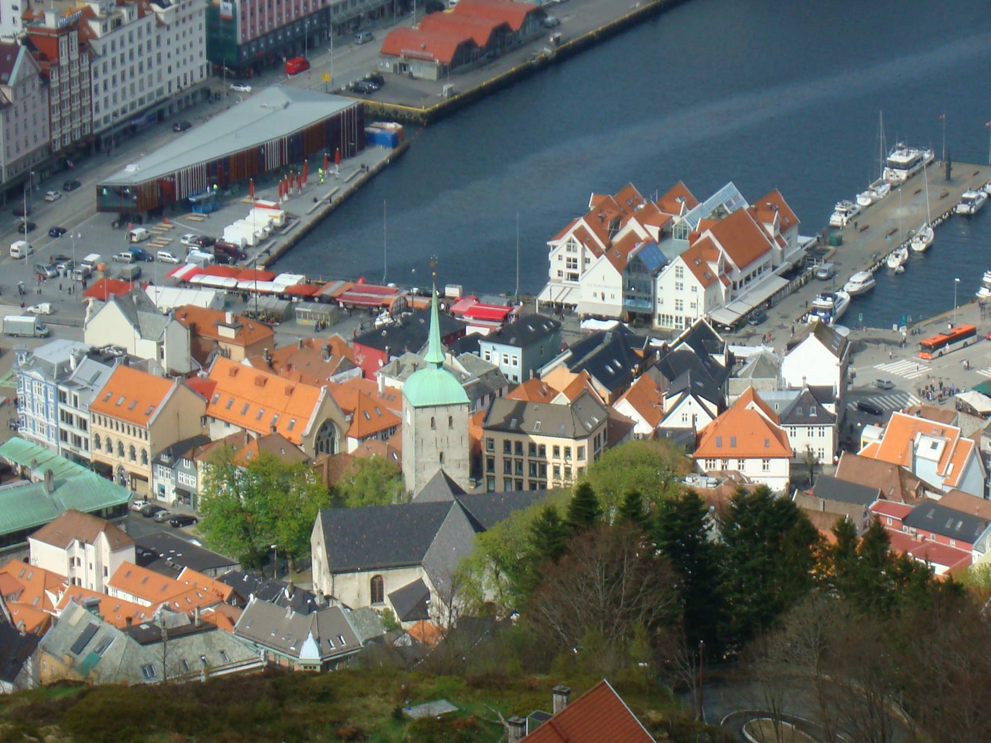 Bergen - from Floyen mountain