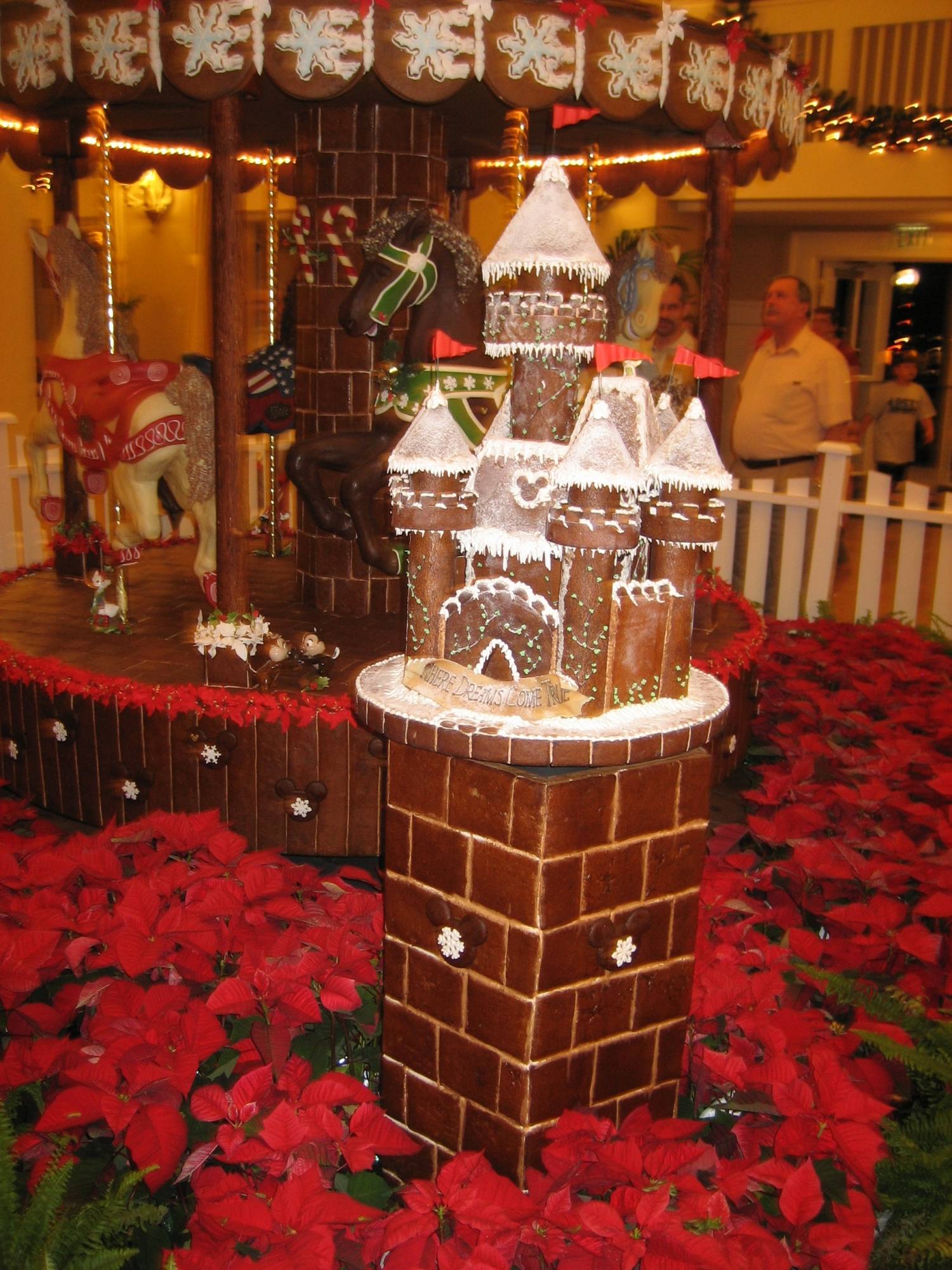 Beach Club Resort - Lobby Gingerbread Castle