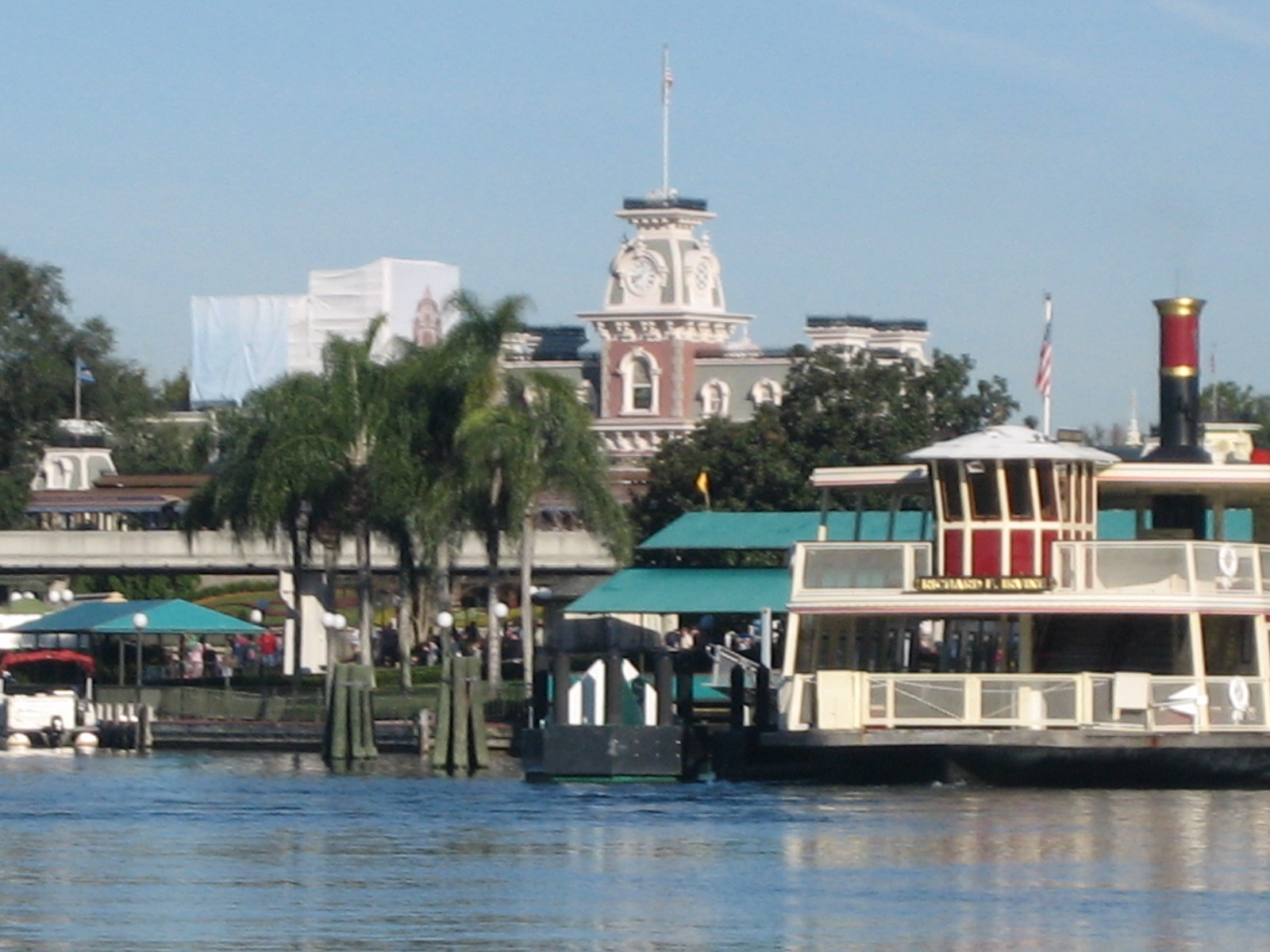 Magic Kingdom - View from Wilderness Lodge Ferry