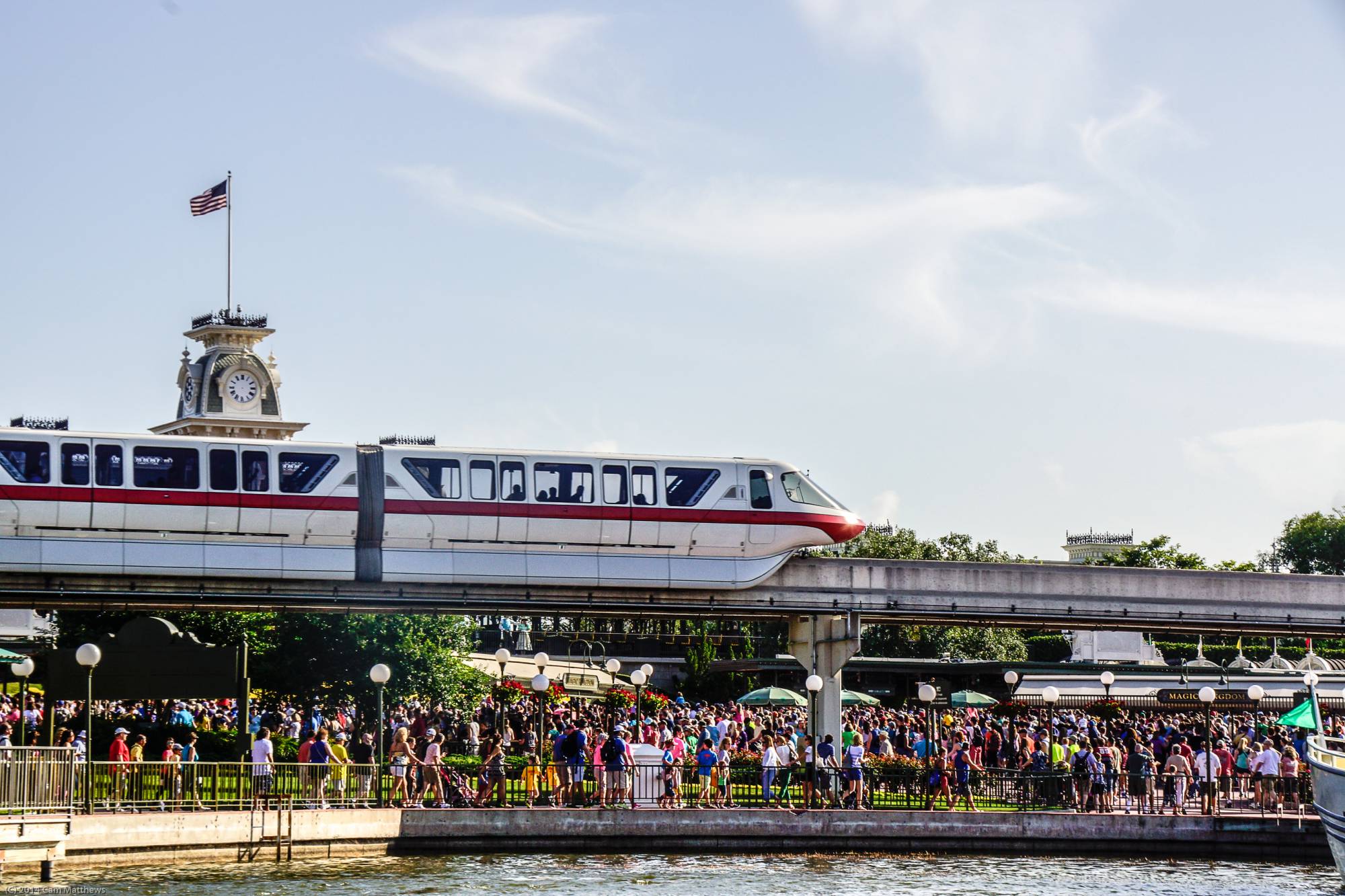 Monorail at Magic Kingdom