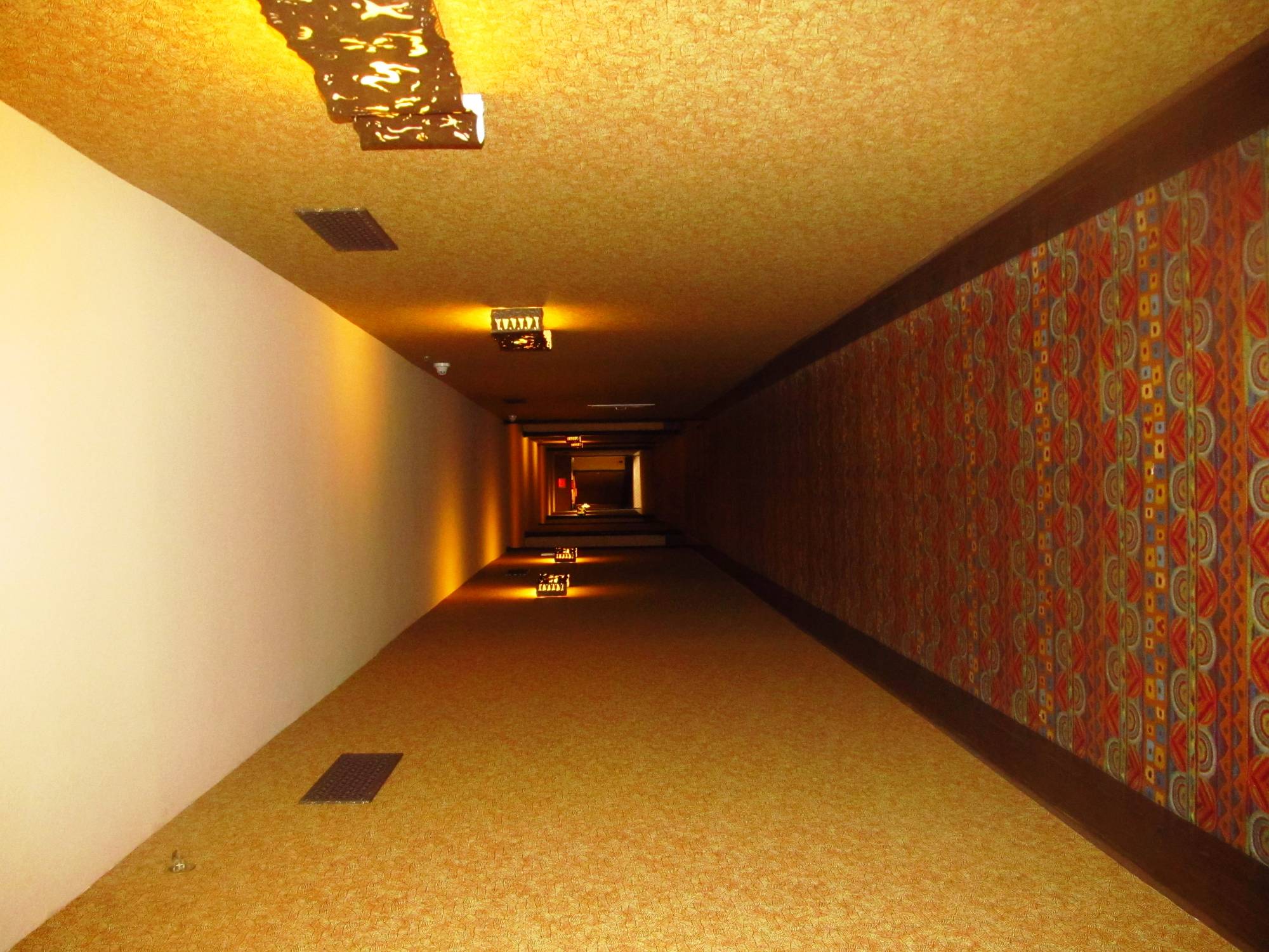 What a long hallway!
