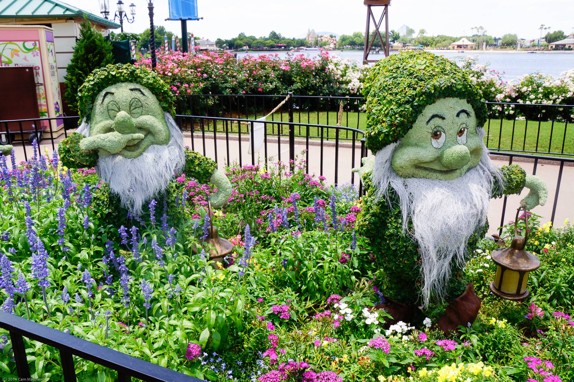 Sneezy and Bashful Topiaries 01
