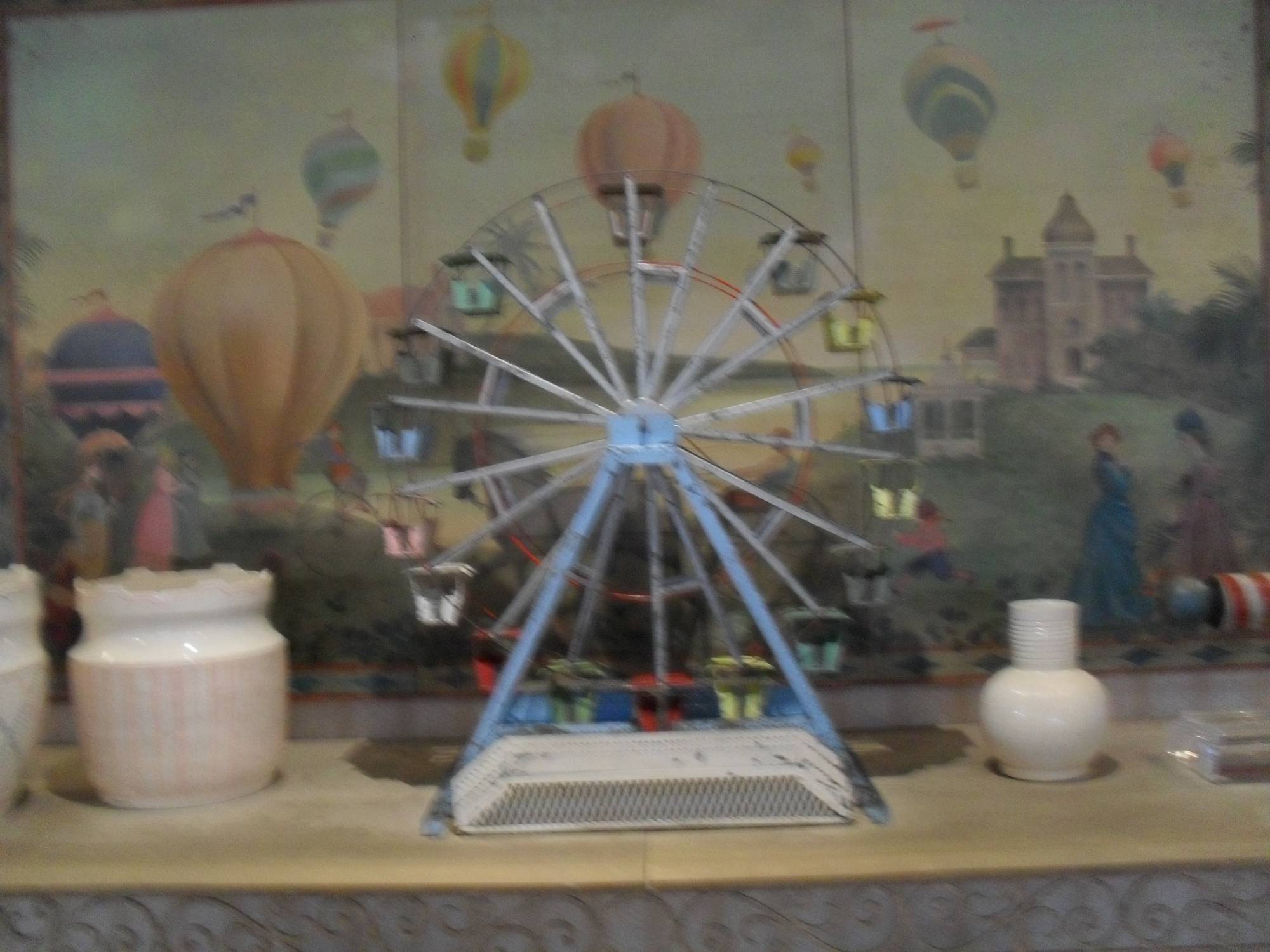 Grand Floridian Ferris Wheel model on 2nd floor