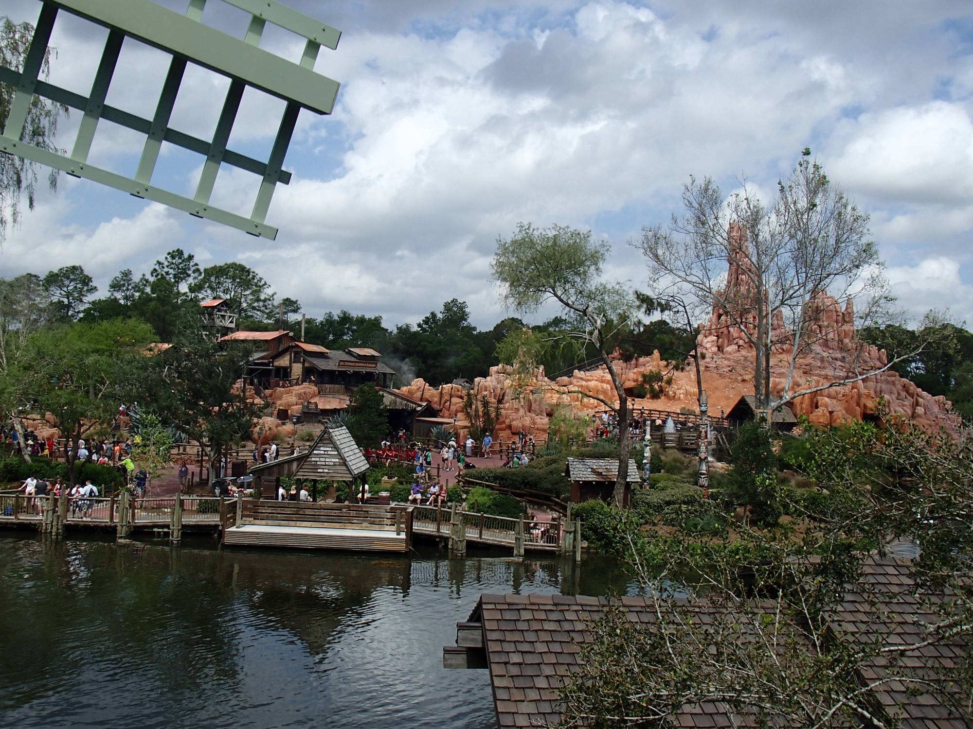 The View from Tom Sawyer's Island