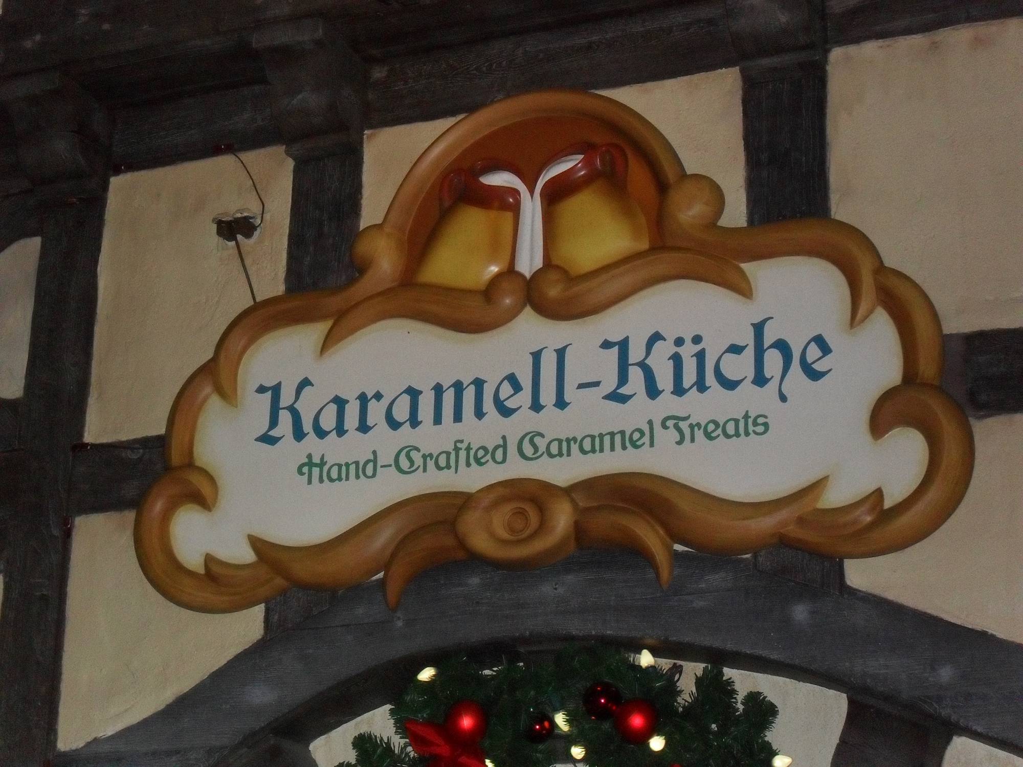 Germany - Karamell Kuche sign